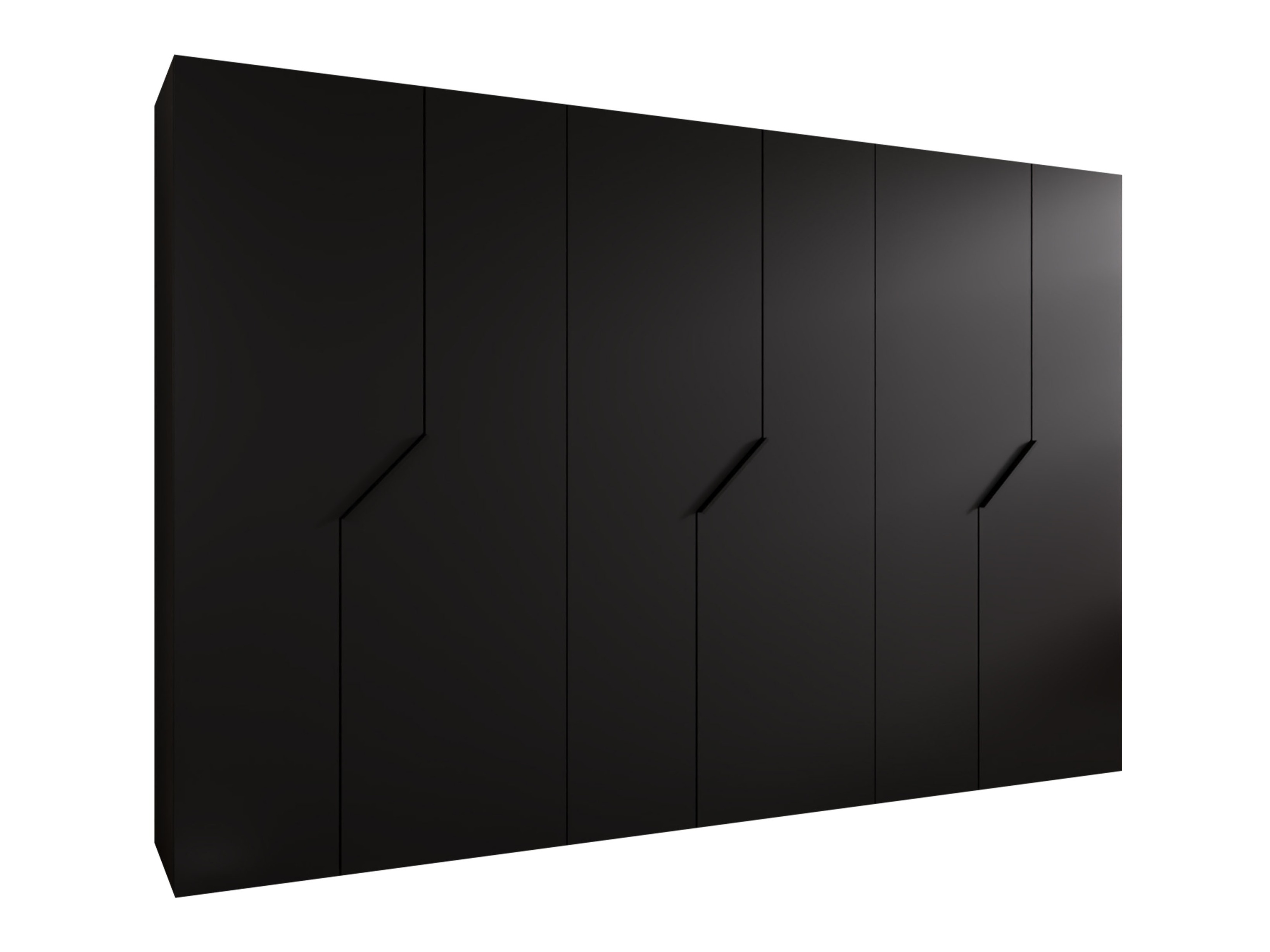 Kleiderschrank Hartford 596 (Schwarz)