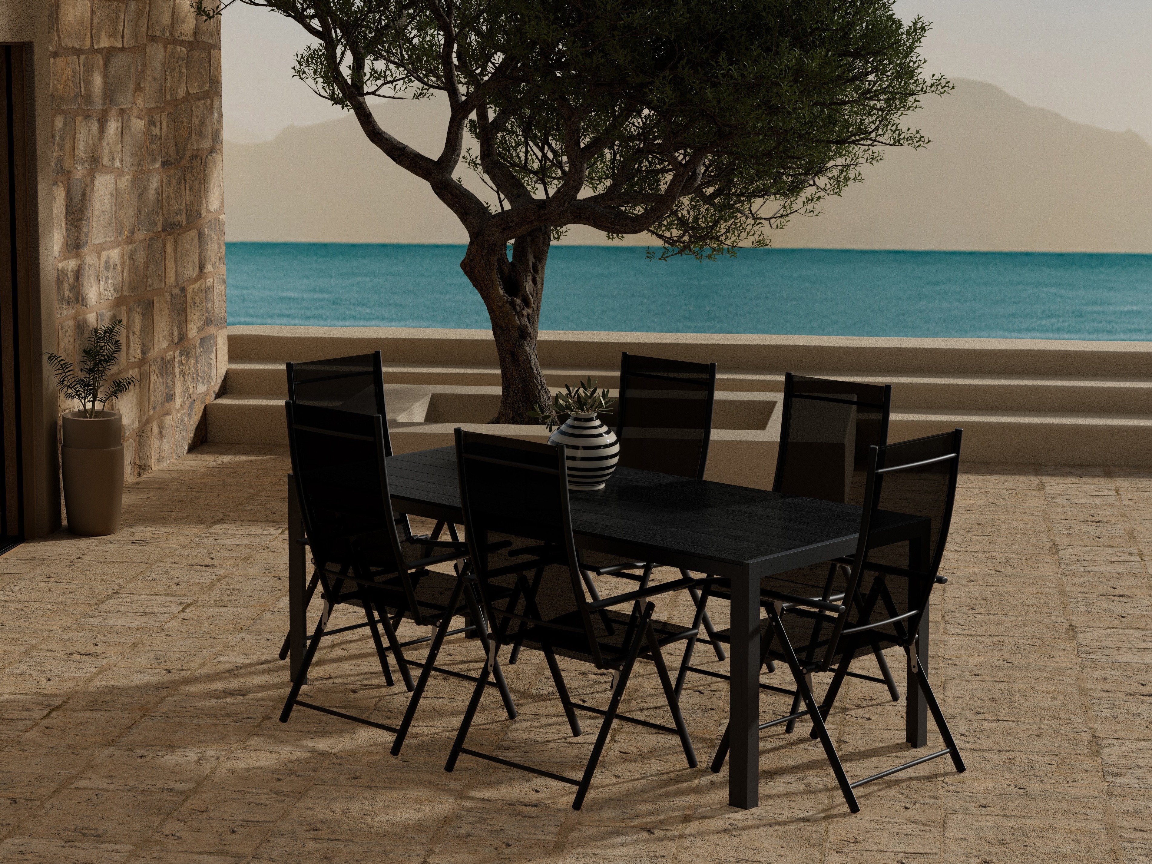 Tisch und Stühle Dallas 5264