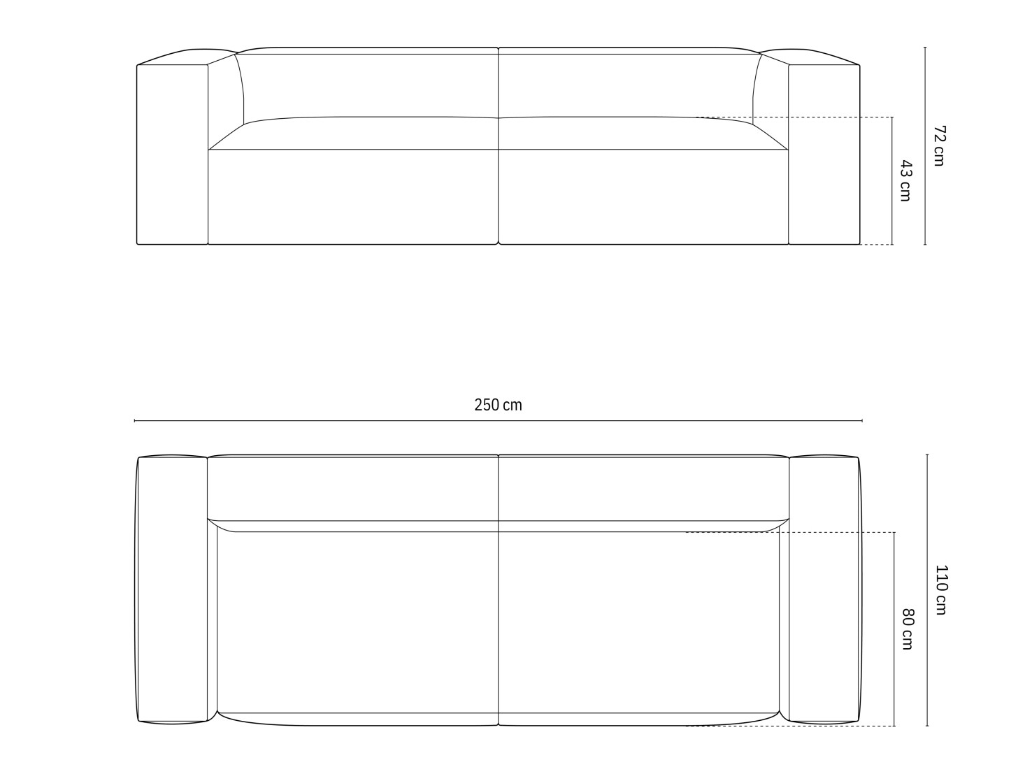 Modulares Sofa Sonsore 101 (Monet Silver)