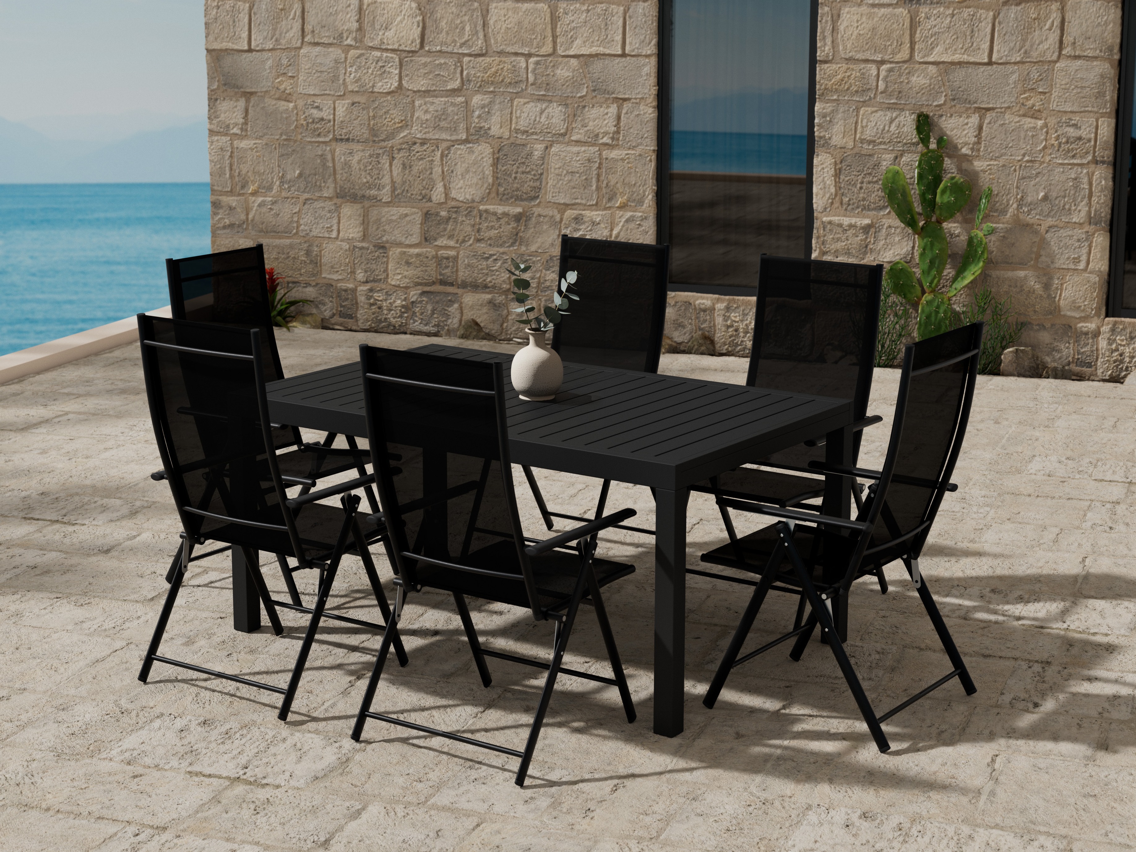 Tisch und Stühle Dallas 5267