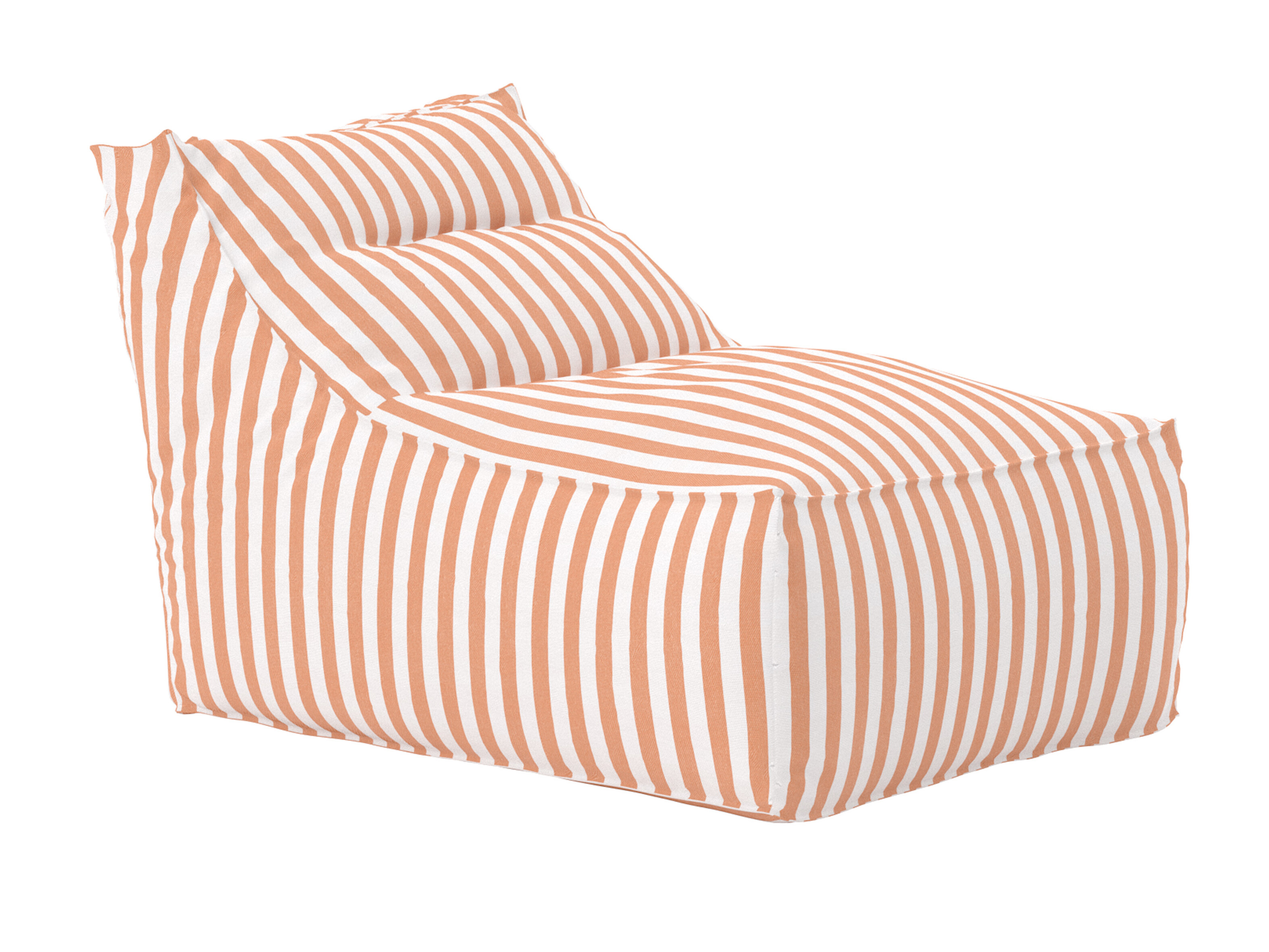 Sitzsack Dallas 5276 (Orange + Weiss)