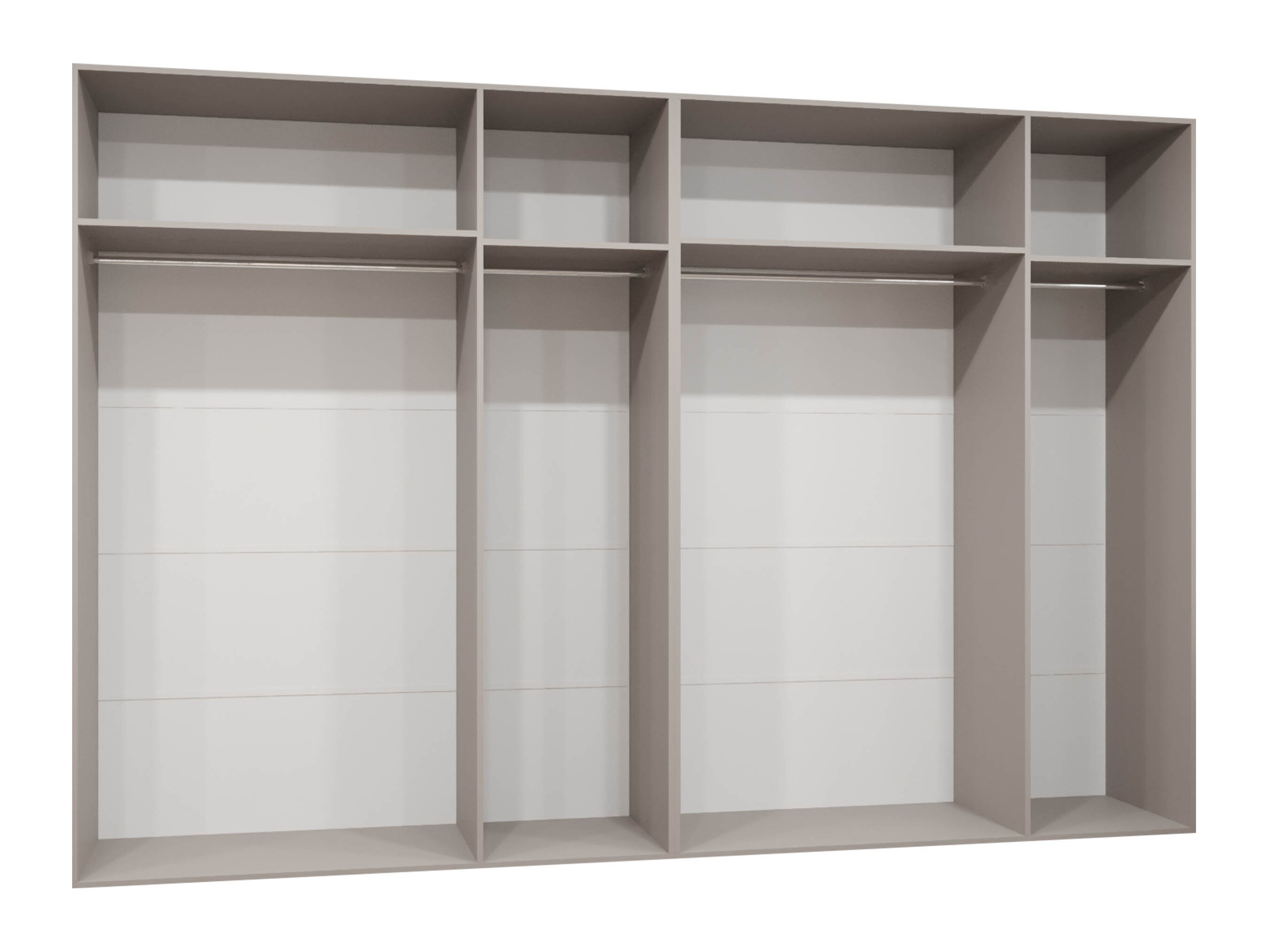 Kleiderschrank Hartford 607 (Weiss)