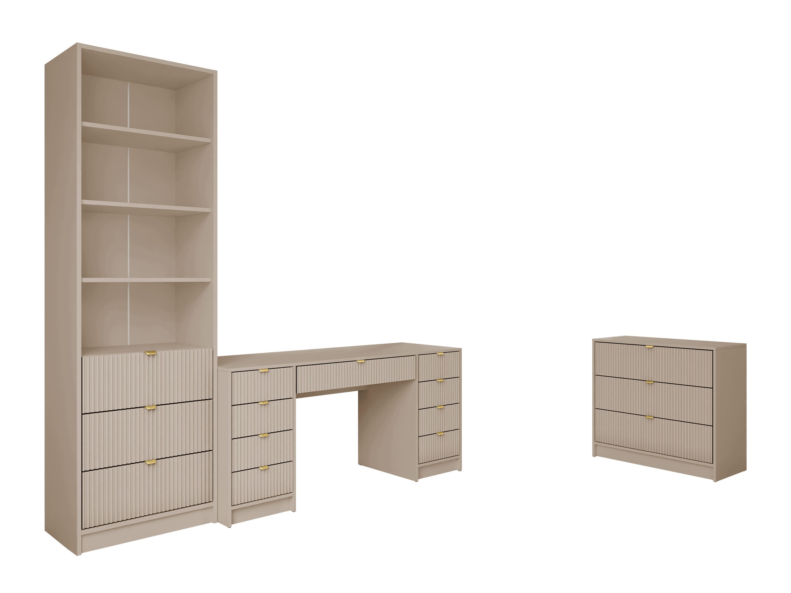 Büro-Set Comfivo Papilio VI (Beige)