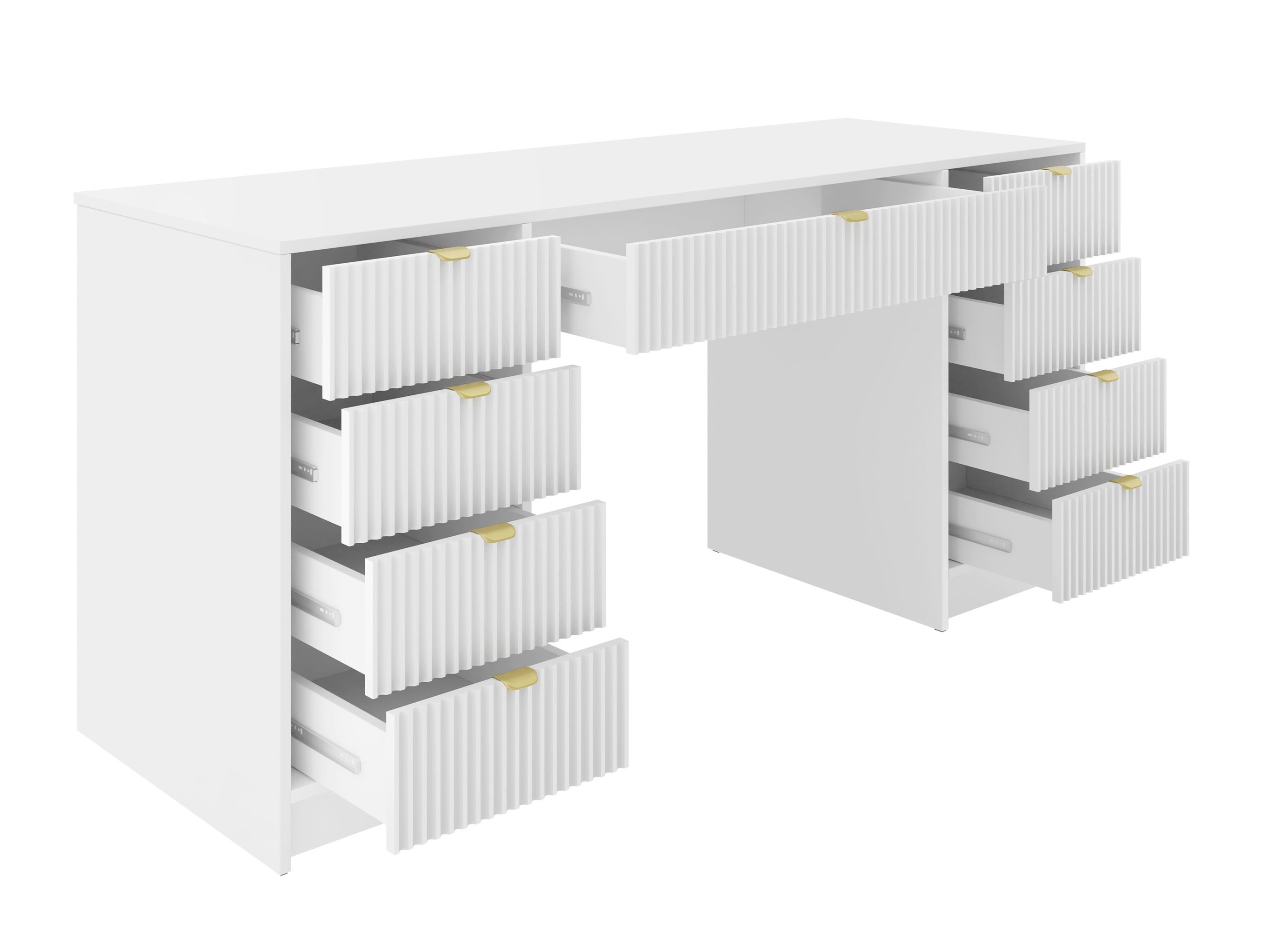 Büro-Set Comfivo Papilio VI (Weiss)
