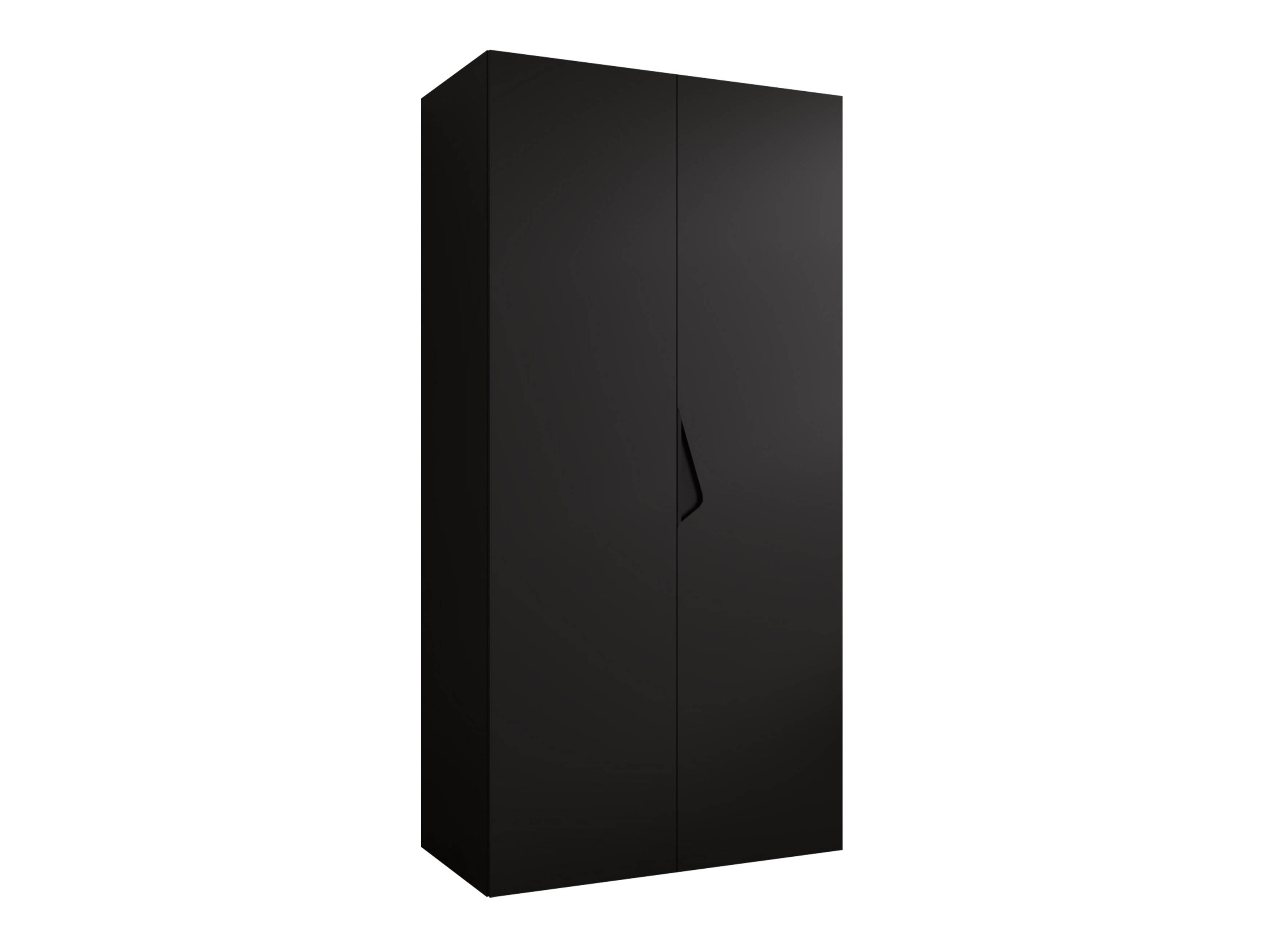 Kleiderschrank Hartford 618 (Schwarz)