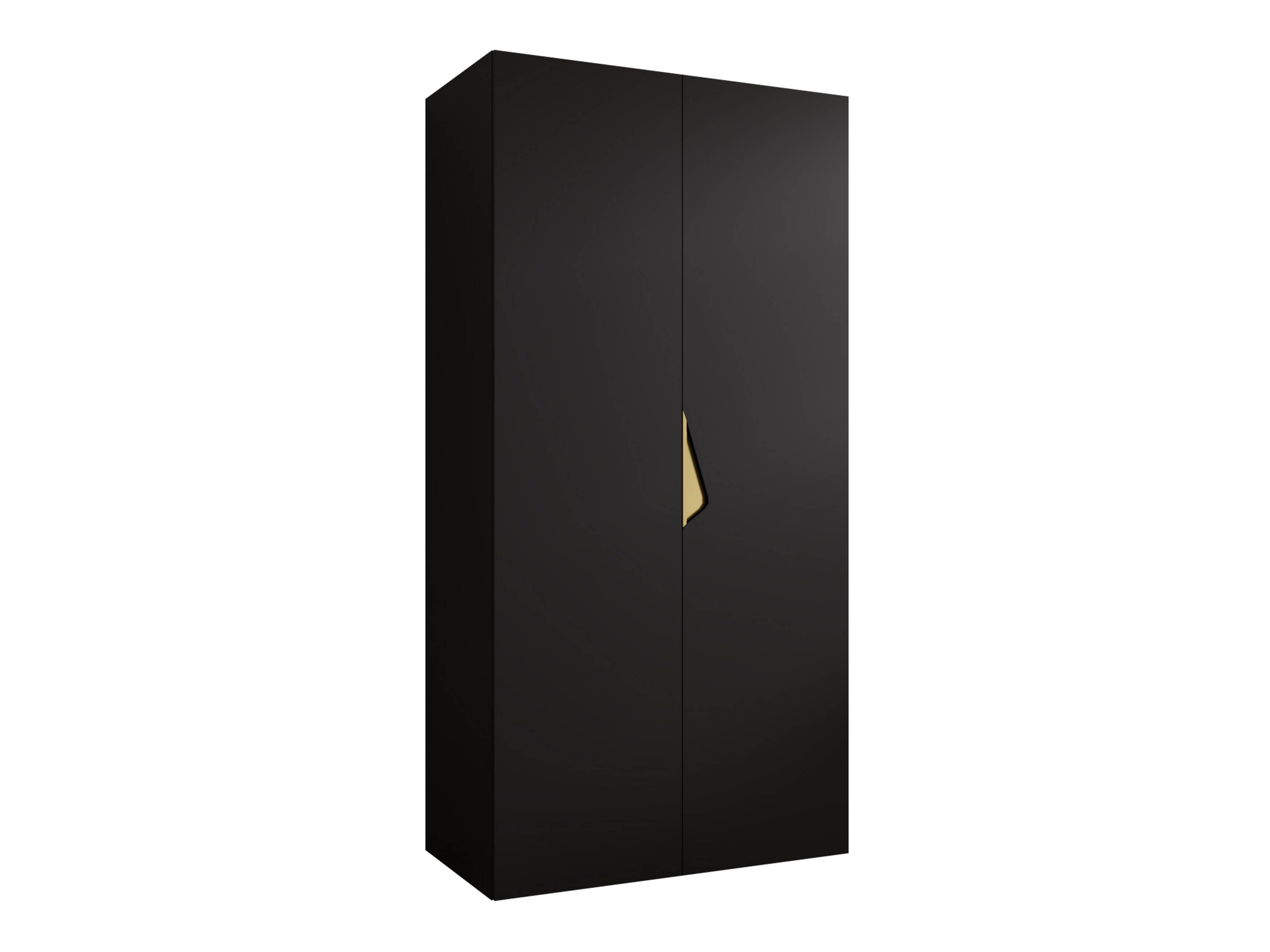 Kleiderschrank Hartford 618 (Schwarz)