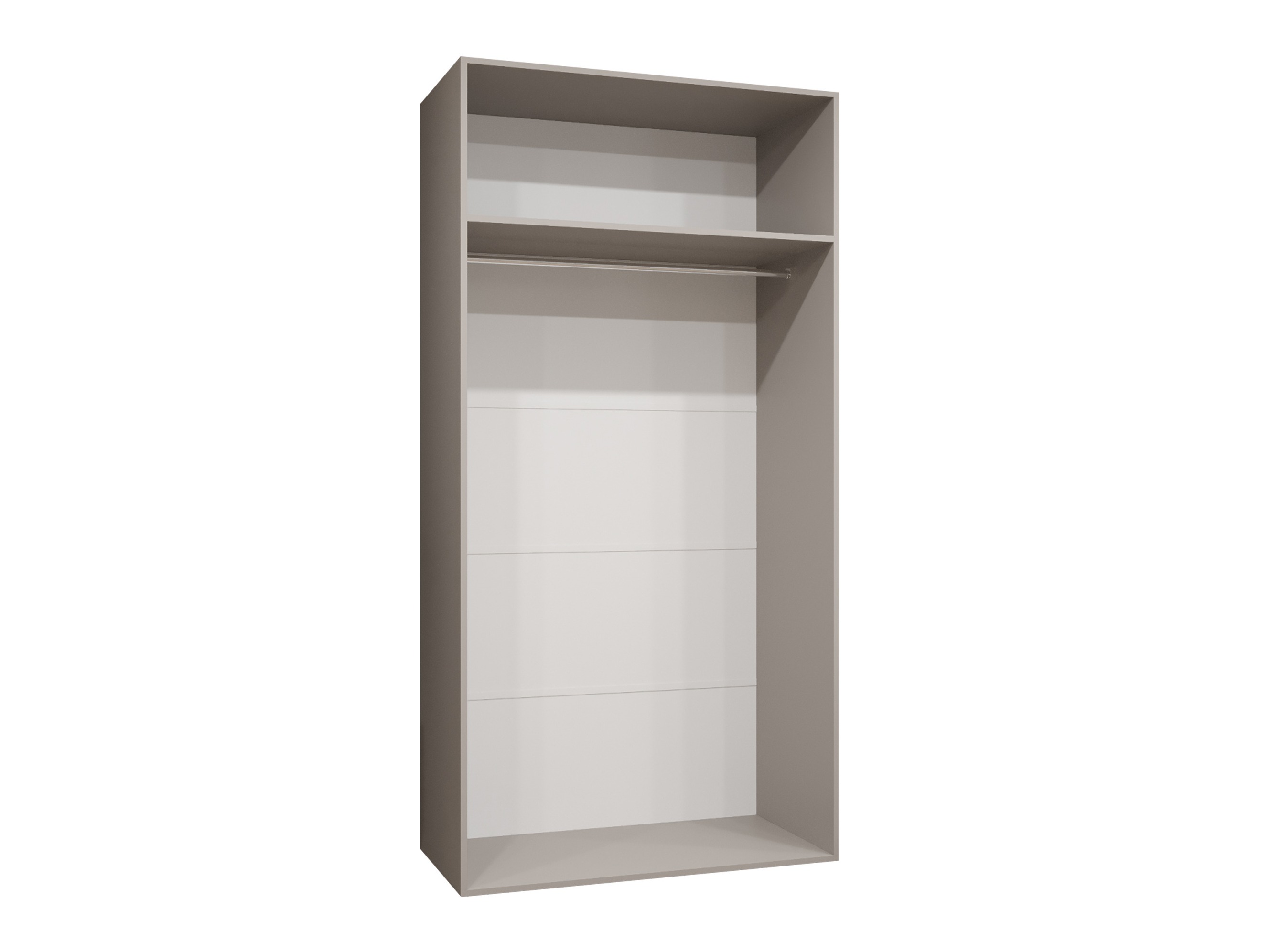 Kleiderschrank Hartford 618 (Schwarz)