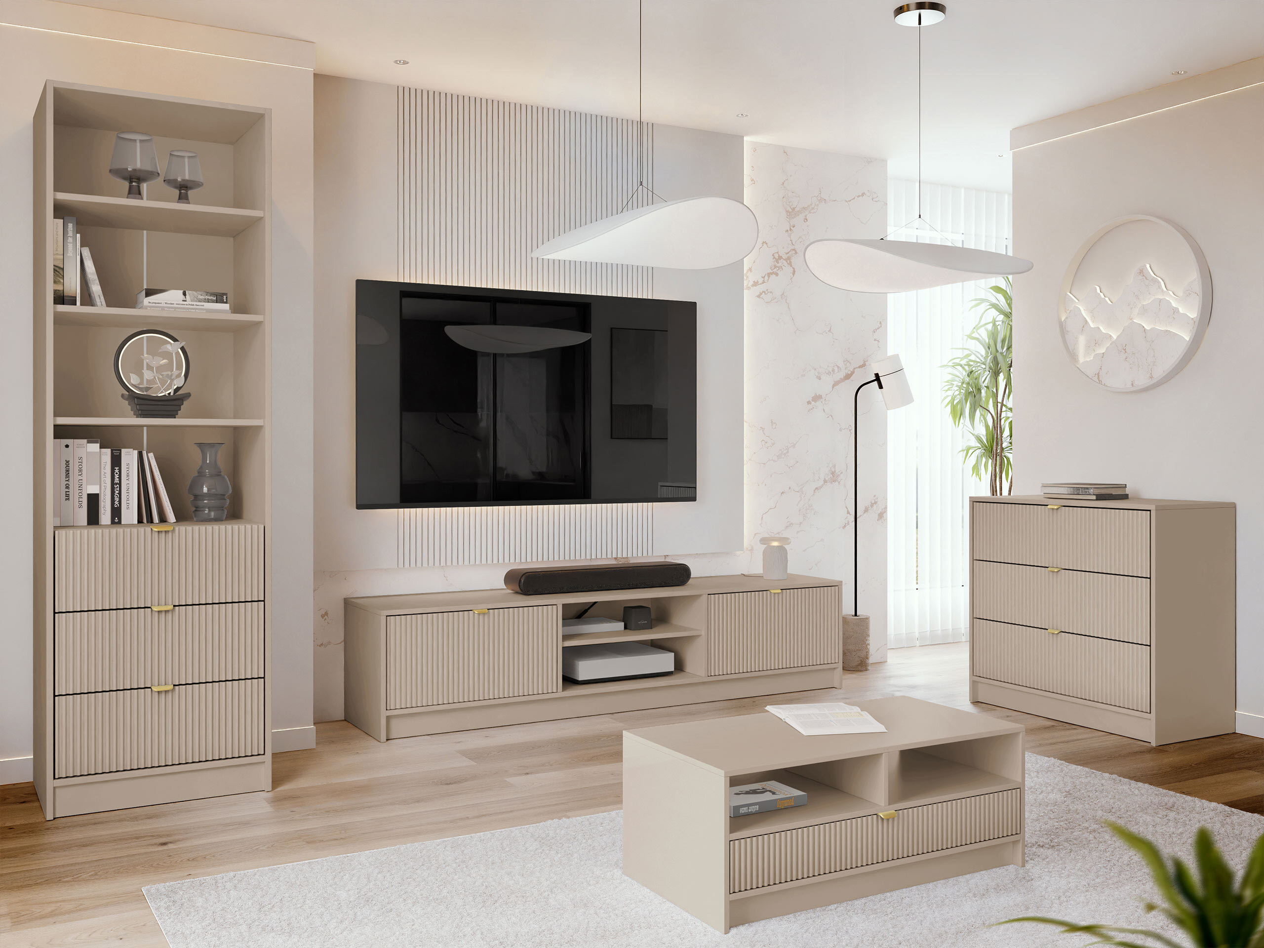 Wohnzimmer-Sets Comfivo Papilio VII