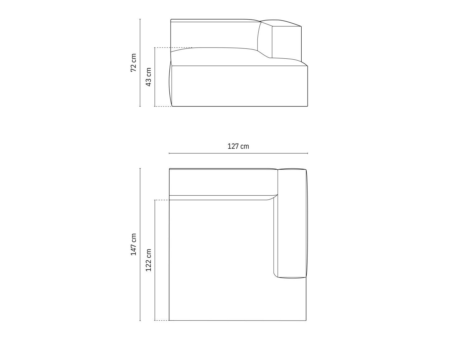 Modulare Sitzgruppe Sonsore 104 (Liberty 22)