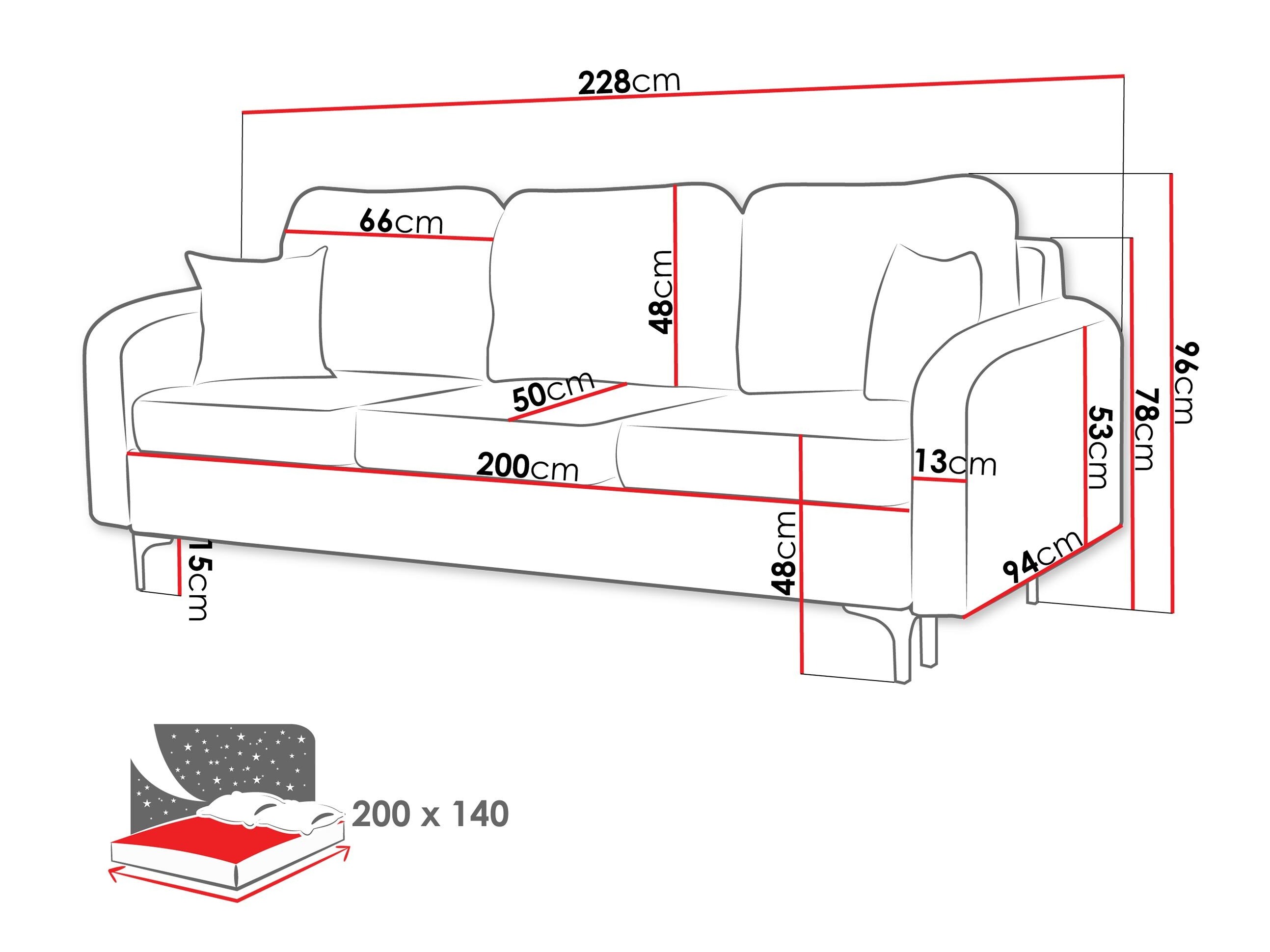 Schlafsofa Torlua 102 (Manila 16)