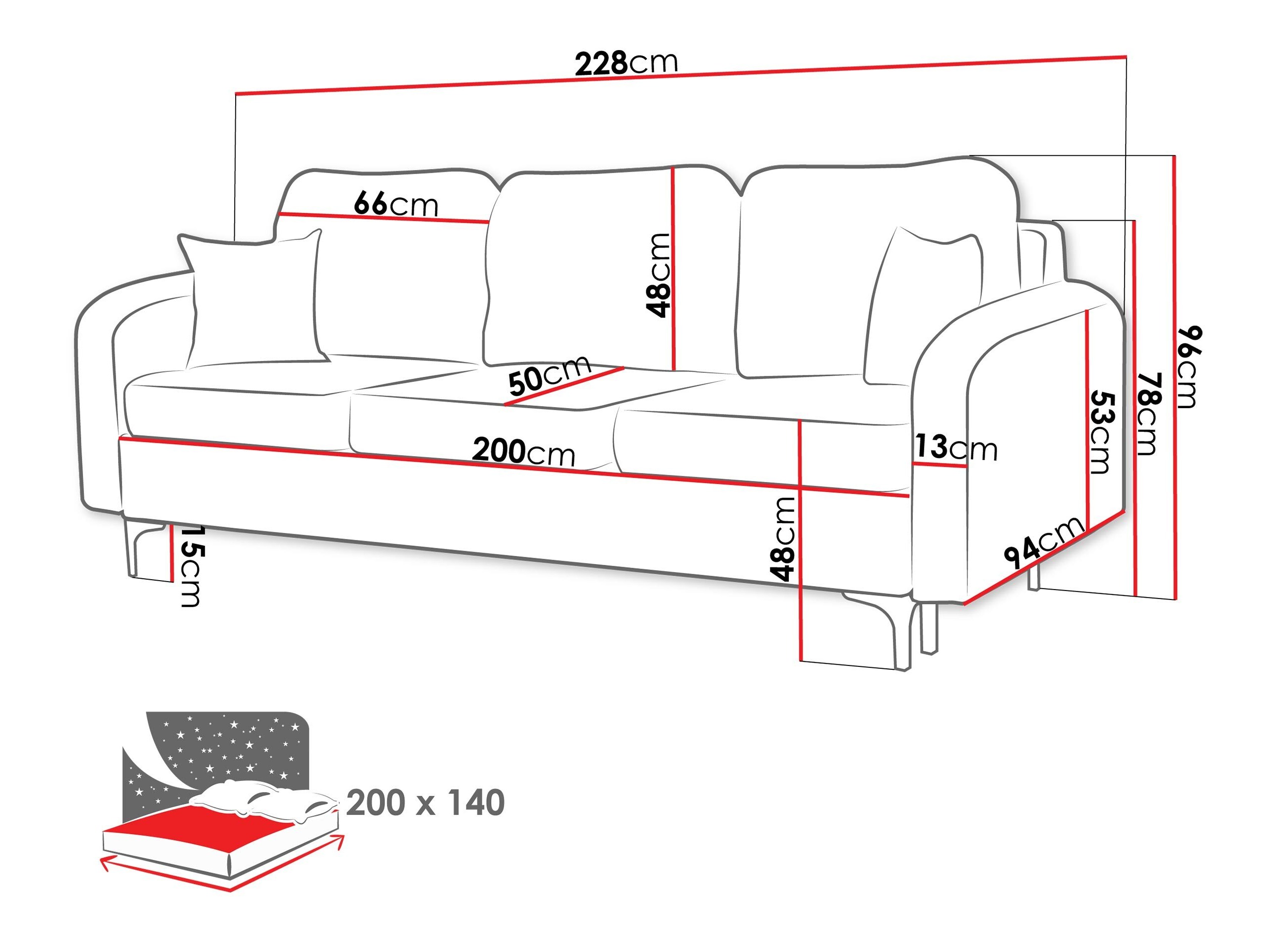 Schlafsofa Torlua 102 (Manila 29)