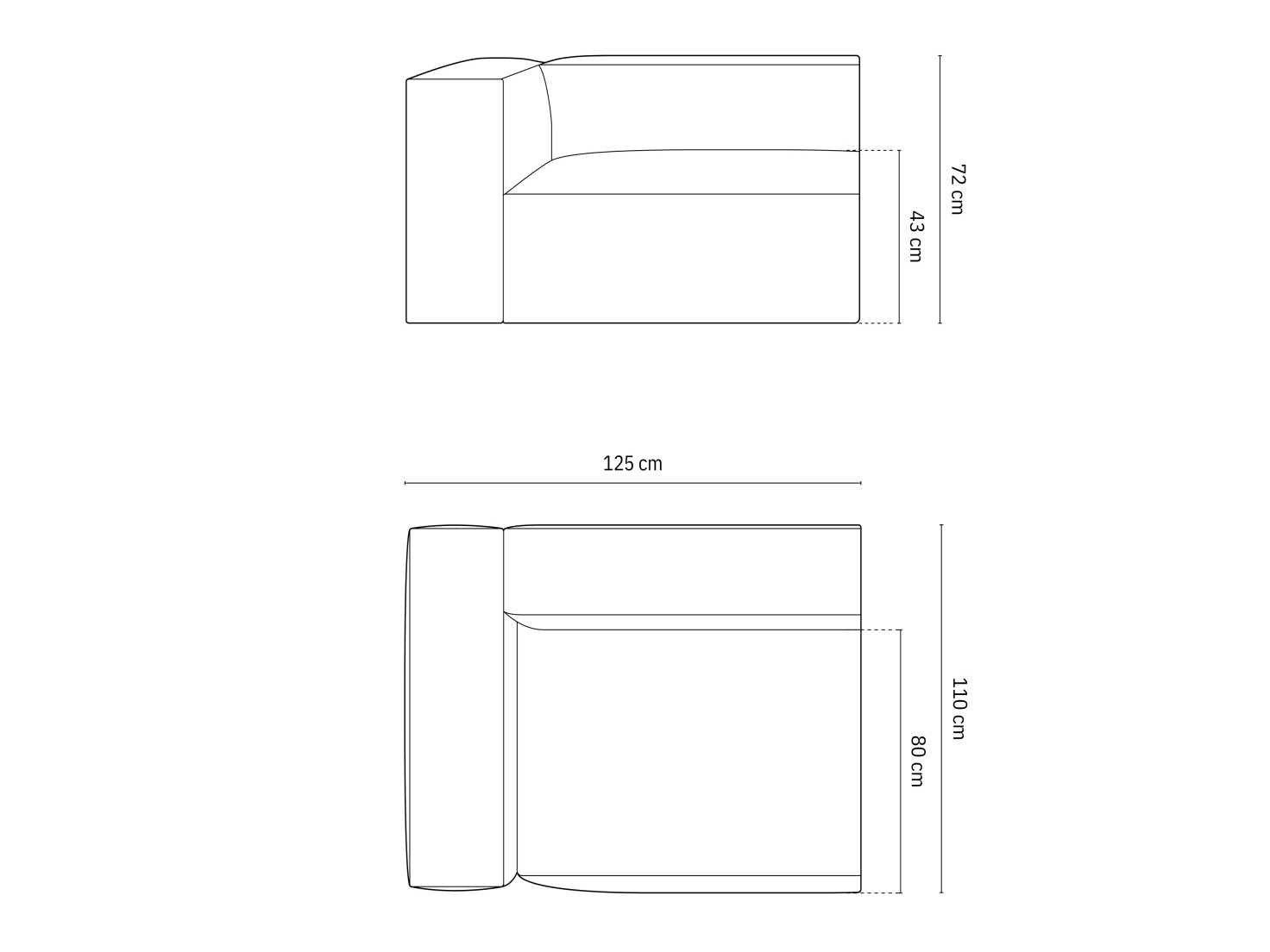 Modulare Sitzgruppe Sonsore 106 (Liberty 20)