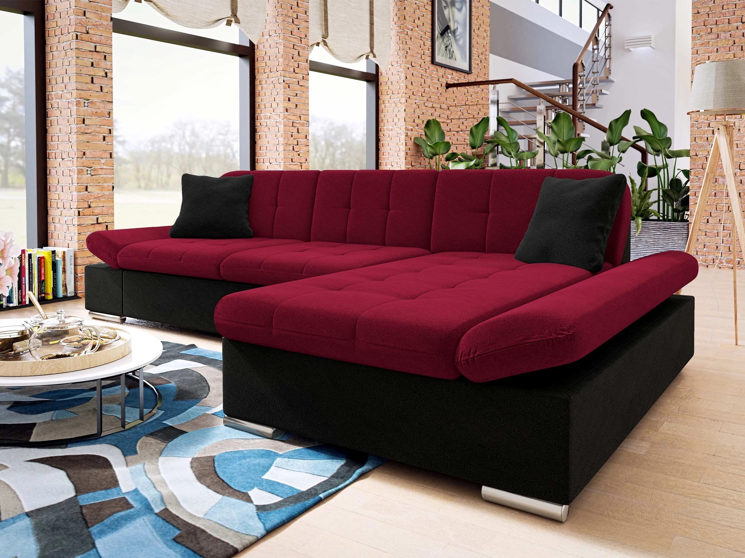 Ecksofa Comfivo Sanitas I (Kronos 07 + Kronos 02)