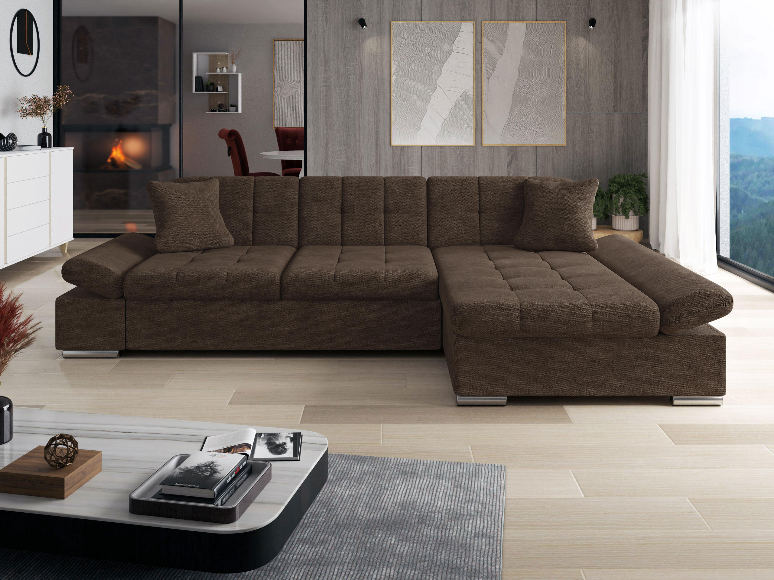 Ecksofa Comfivo Serenitas (Lumo 40)