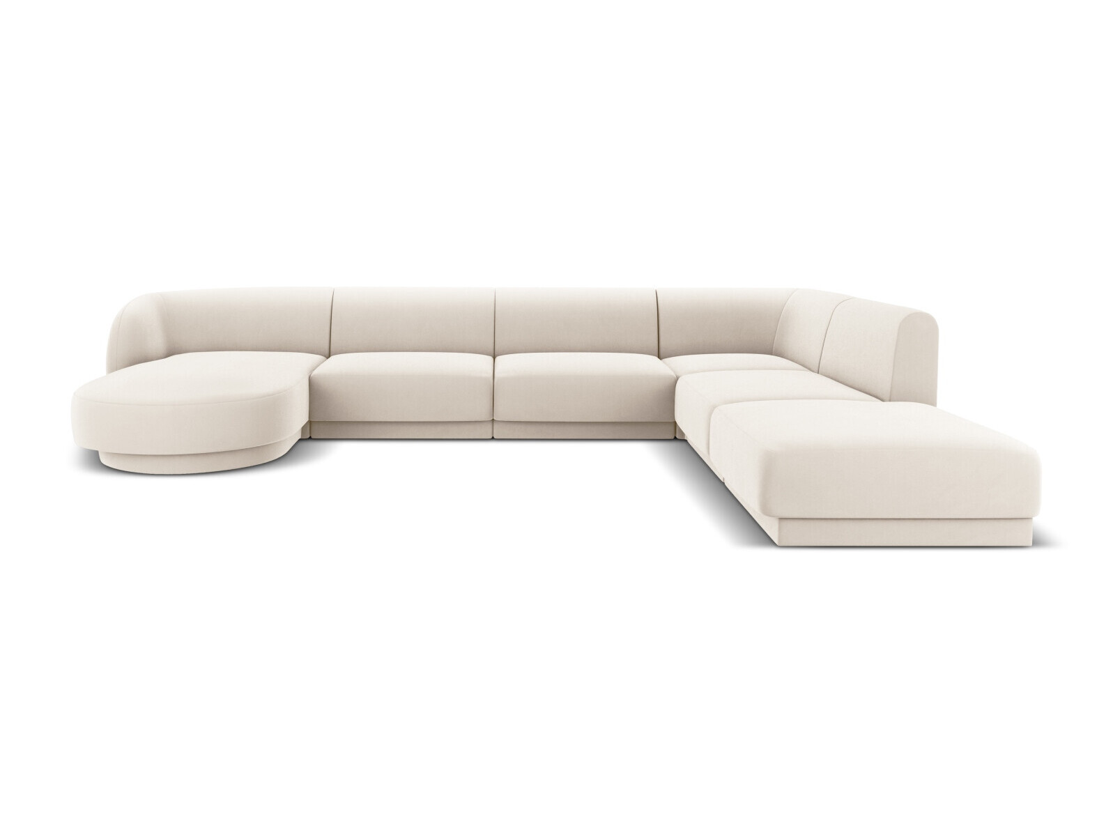 Modulares Ecksofa Tivlomi 107 (Bluvel 22)
