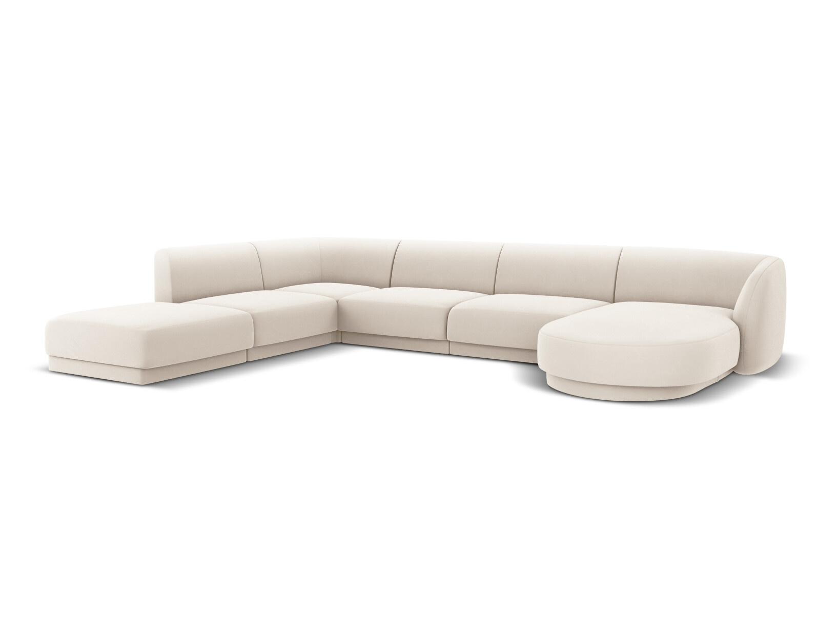 Modulares Ecksofa Tivlomi 107 (Bluvel 22)