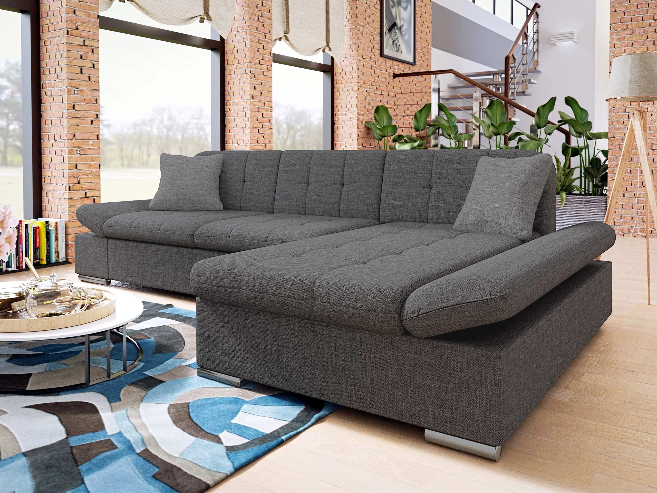 Ecksofa Comfivo Serenitas (Lux 06 + Lux 05)