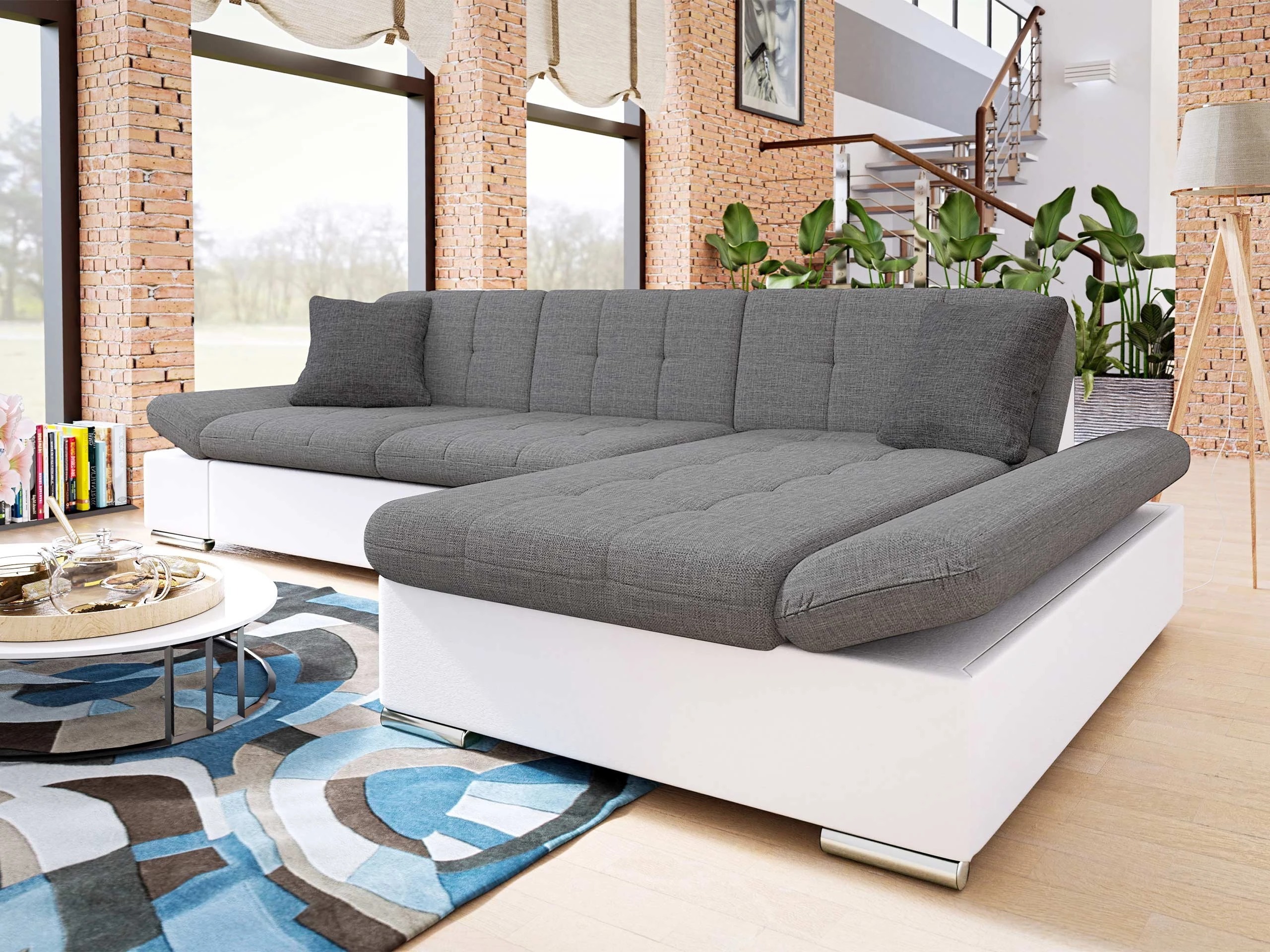 Ecksofa Comfivo Serenitas (Soft 017 + Lux 05 + Lux 06)