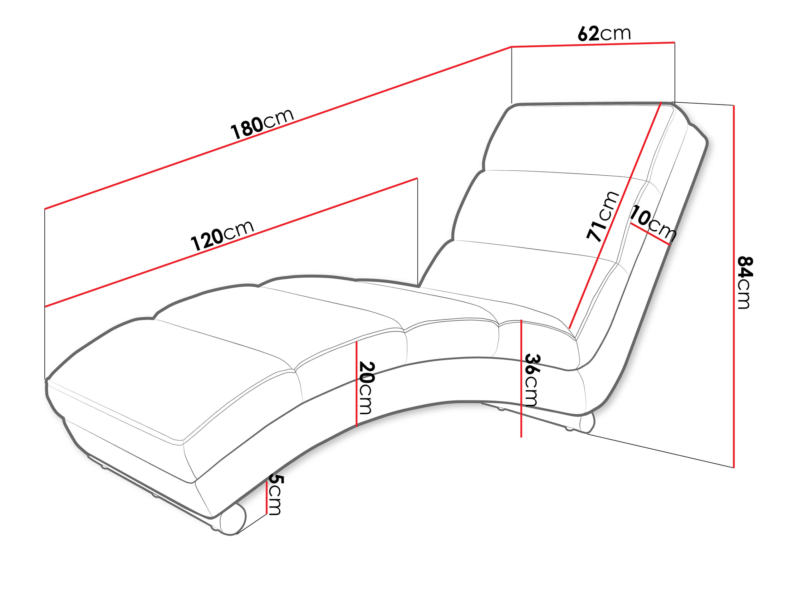 Chaiselongue Comfivo Pirum II (Ambience 18)