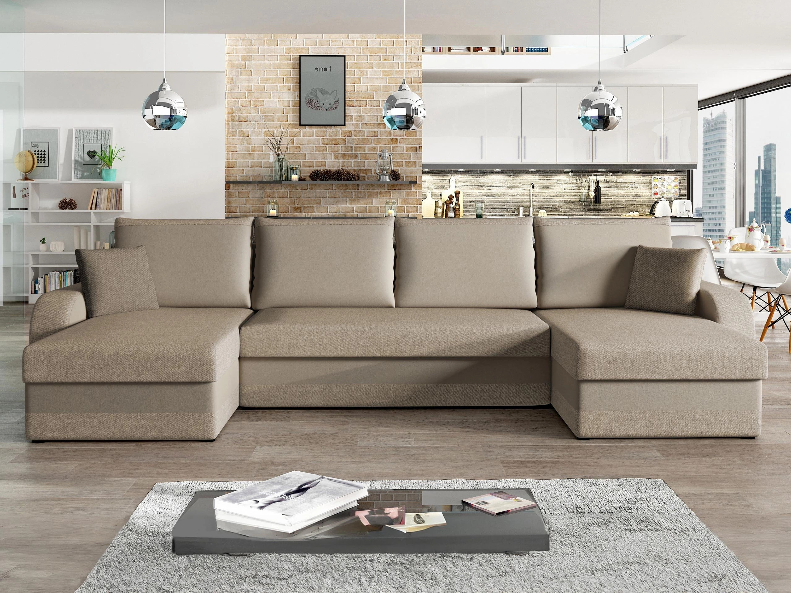 Ecksofa Comfivo Melissa III (Tatum 272 + Uttario Velvet 2979)