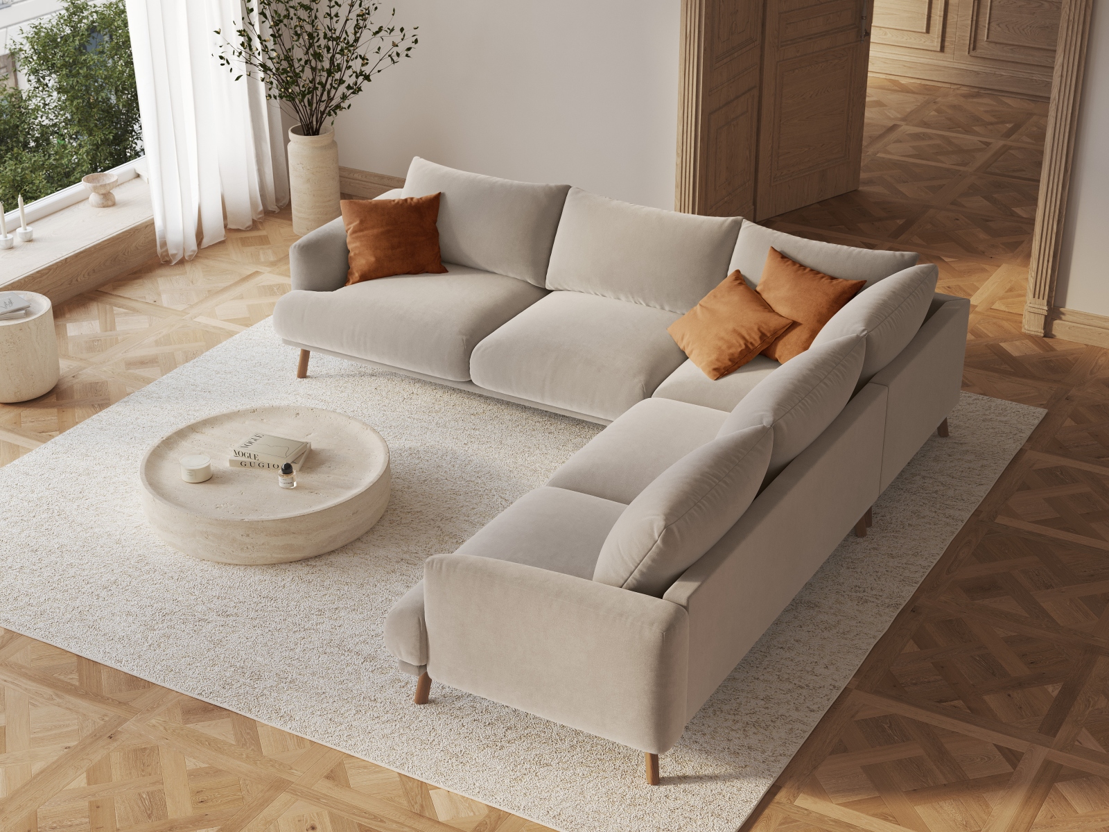Ecksofa Nolavia 108 (Salvador 01)