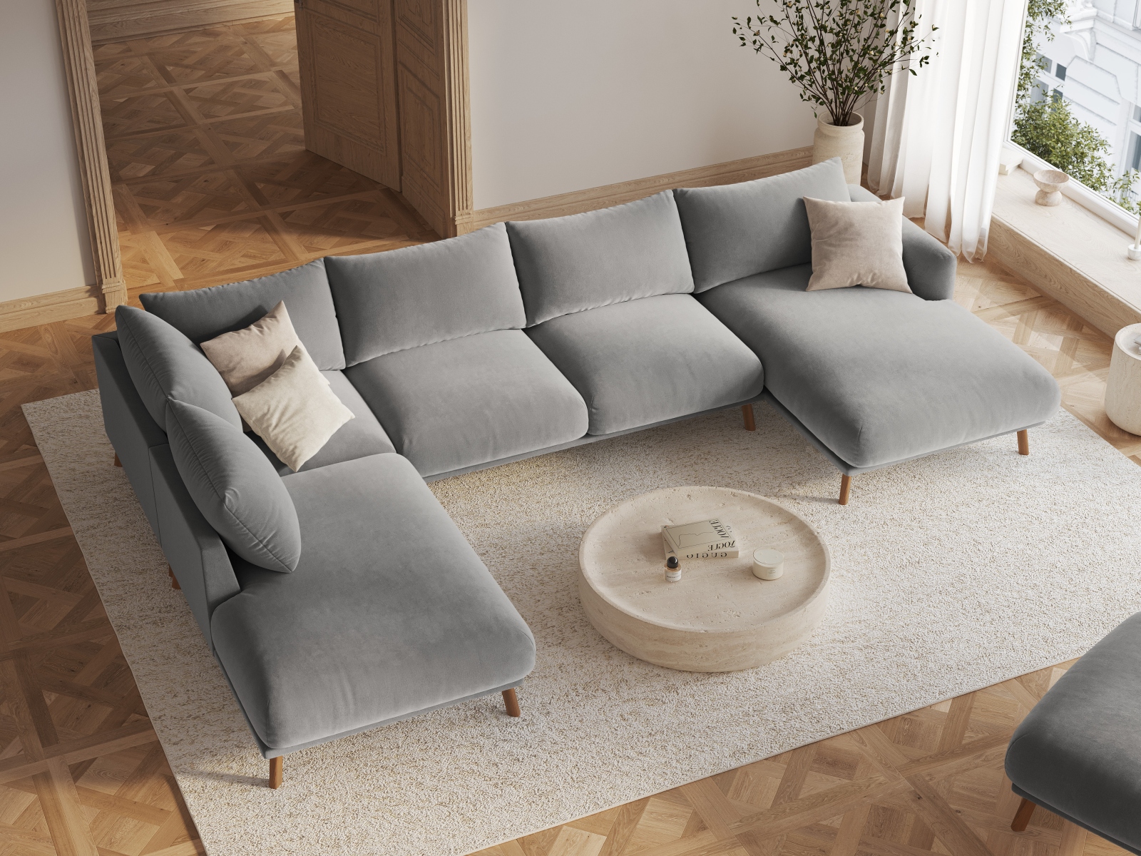 Ecksofa Nolavia 109 (Salvador 17)