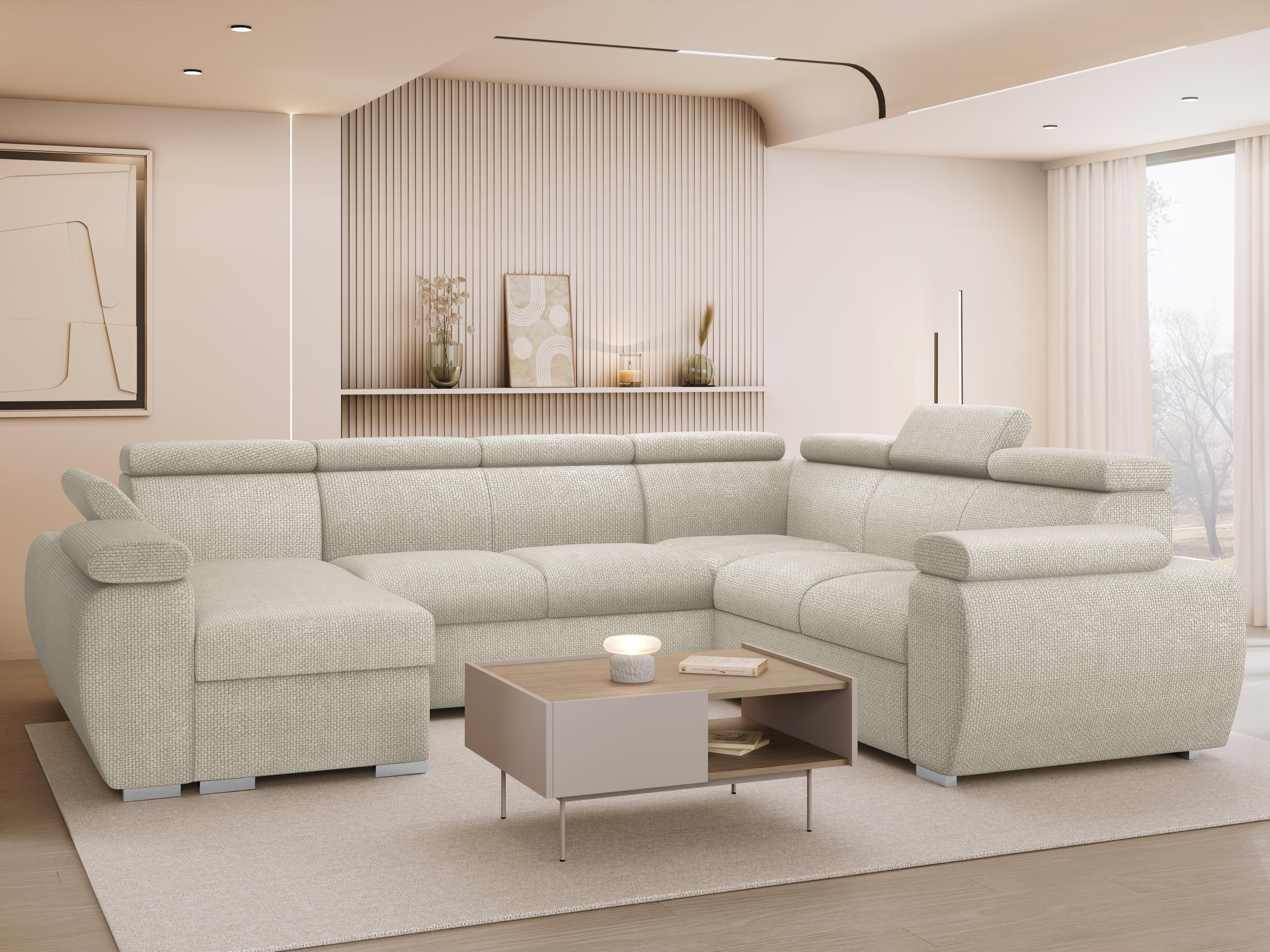 Ecksofa Columbus 214 (Flow 03)