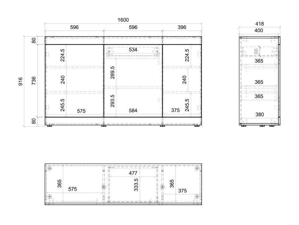 Kommoden Orlcali 102