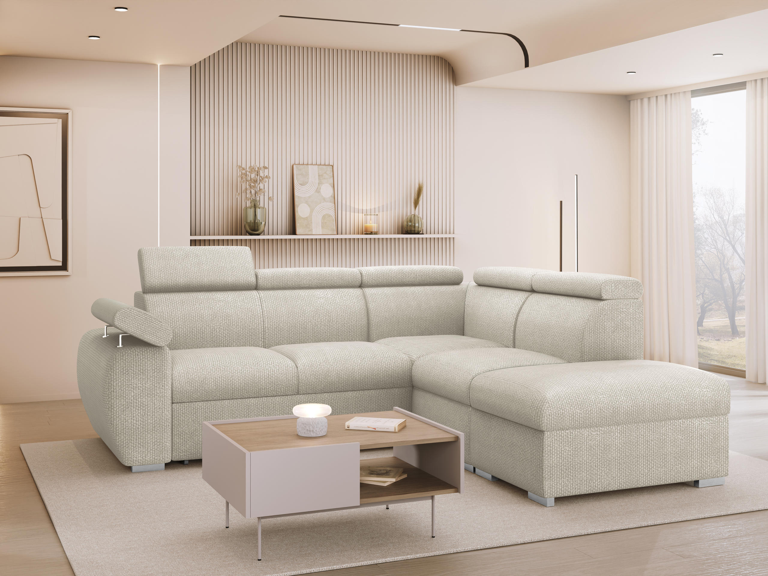 Ecksofa Columbus 228 (Flow 03)