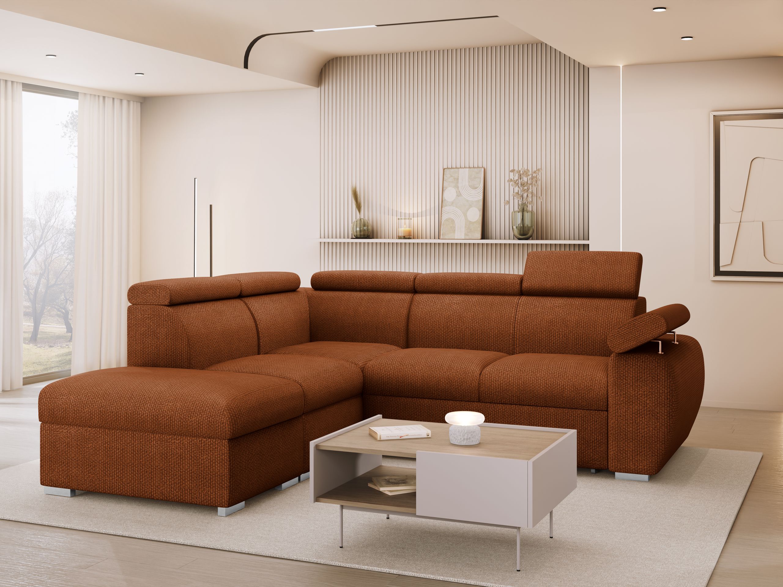 Ecksofa Columbus 228 (Flow 09)