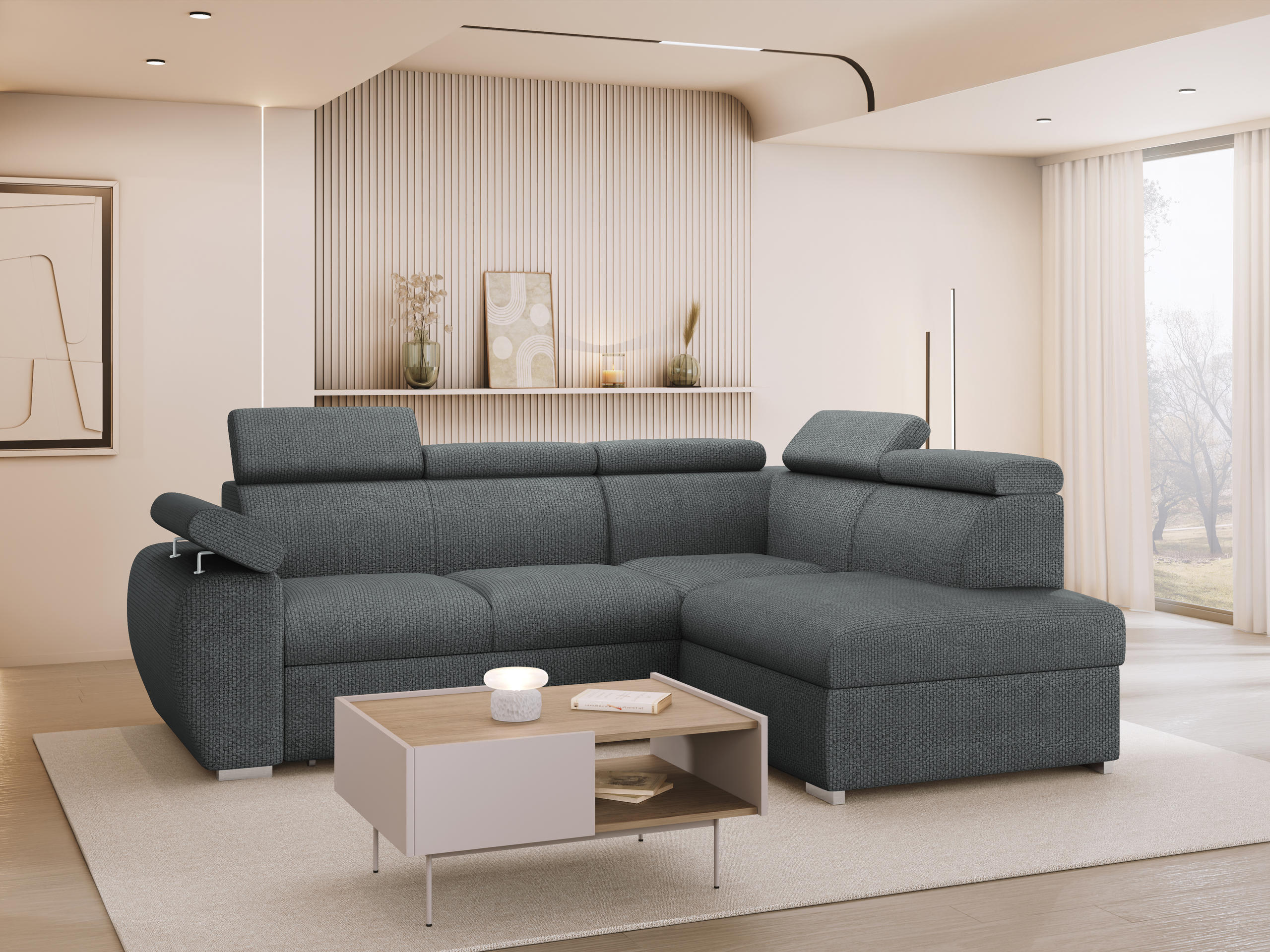 Ecksofa Columbus 161 (Flow 21)