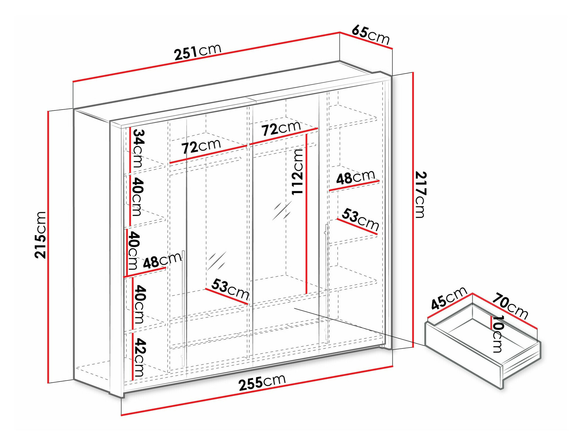 Kleiderschrank SD2851