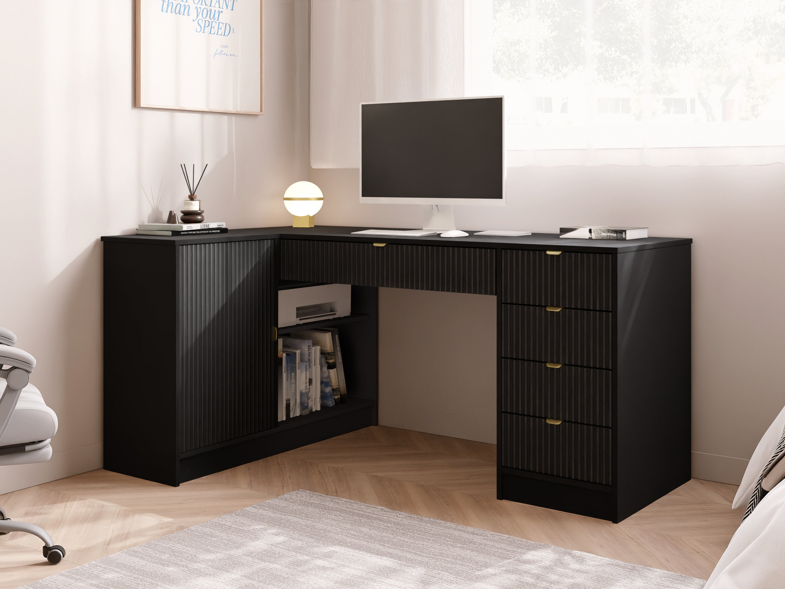 Eckschreibtisch Comfivo Papilio II