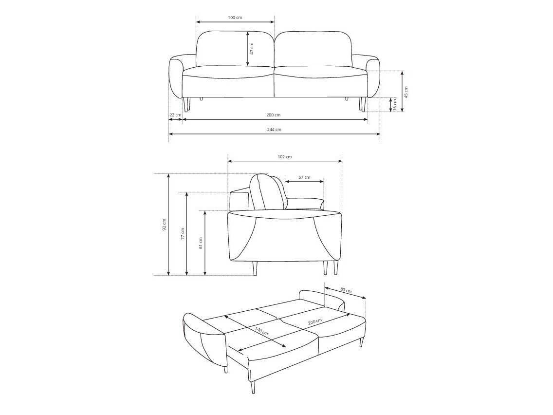 Schlafsofa SD2866