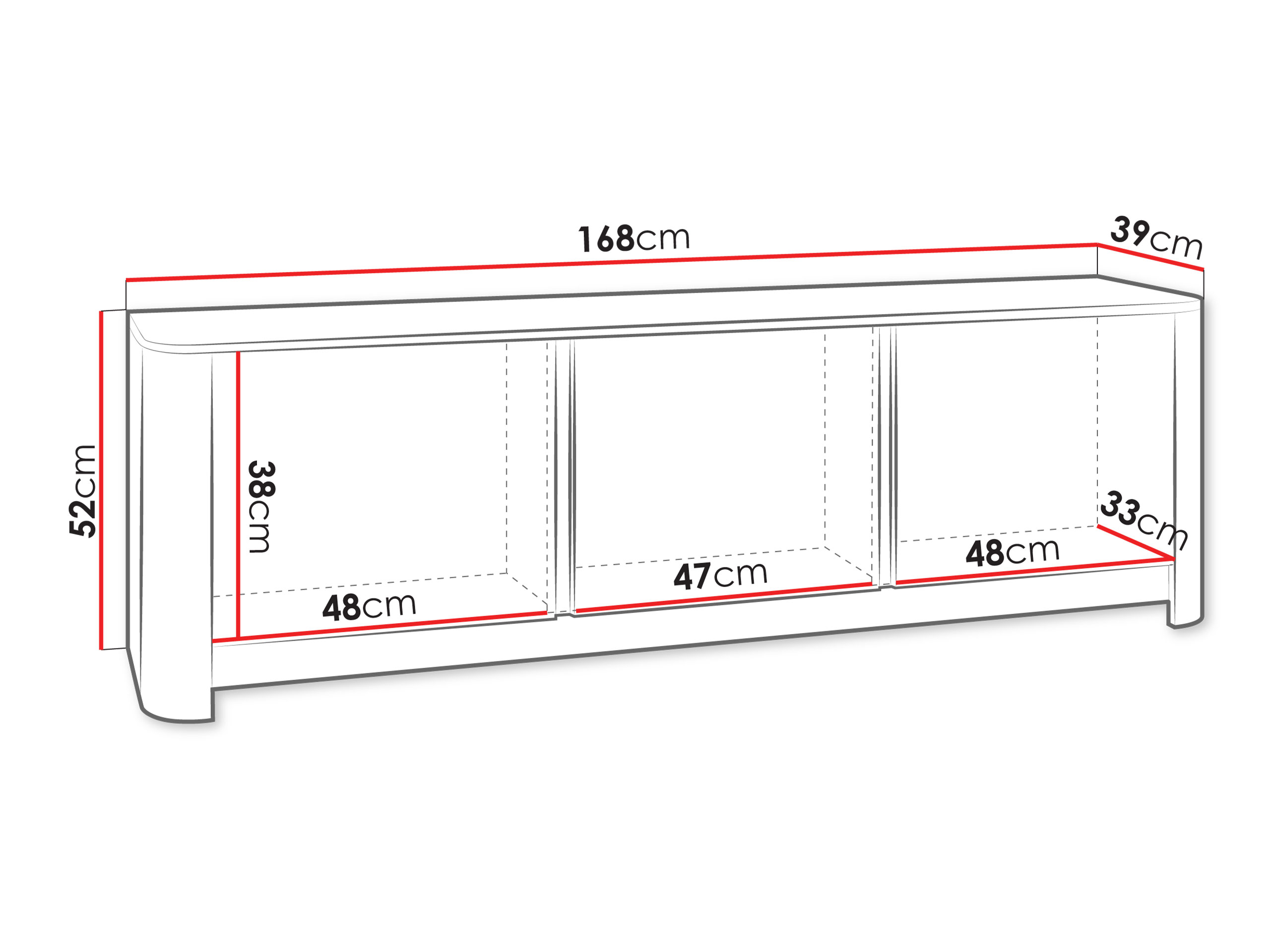 TV-Möbel Somore 103