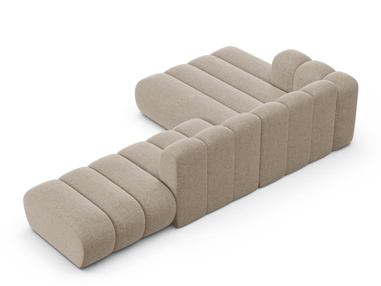 Modulares Ecksofa Cirleve 105 (Eden 04 Beige)