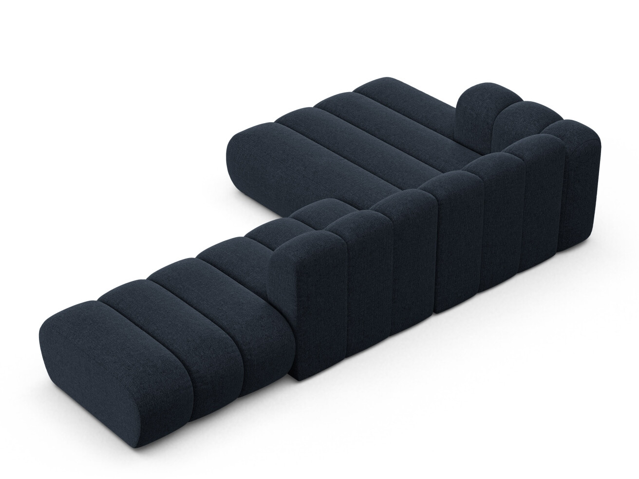 Modulares Ecksofa Cirleve 105 (Eden 16 Deep Blau)
