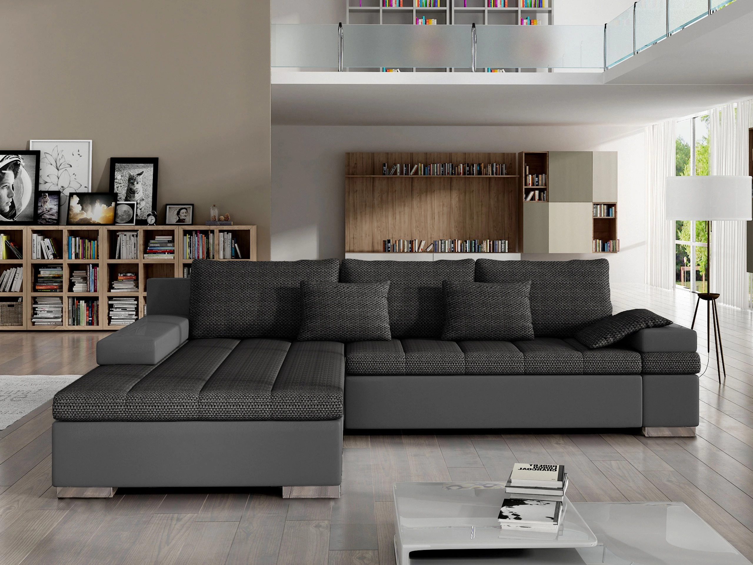 Ecksofa Comfivo Olivetum (Links)