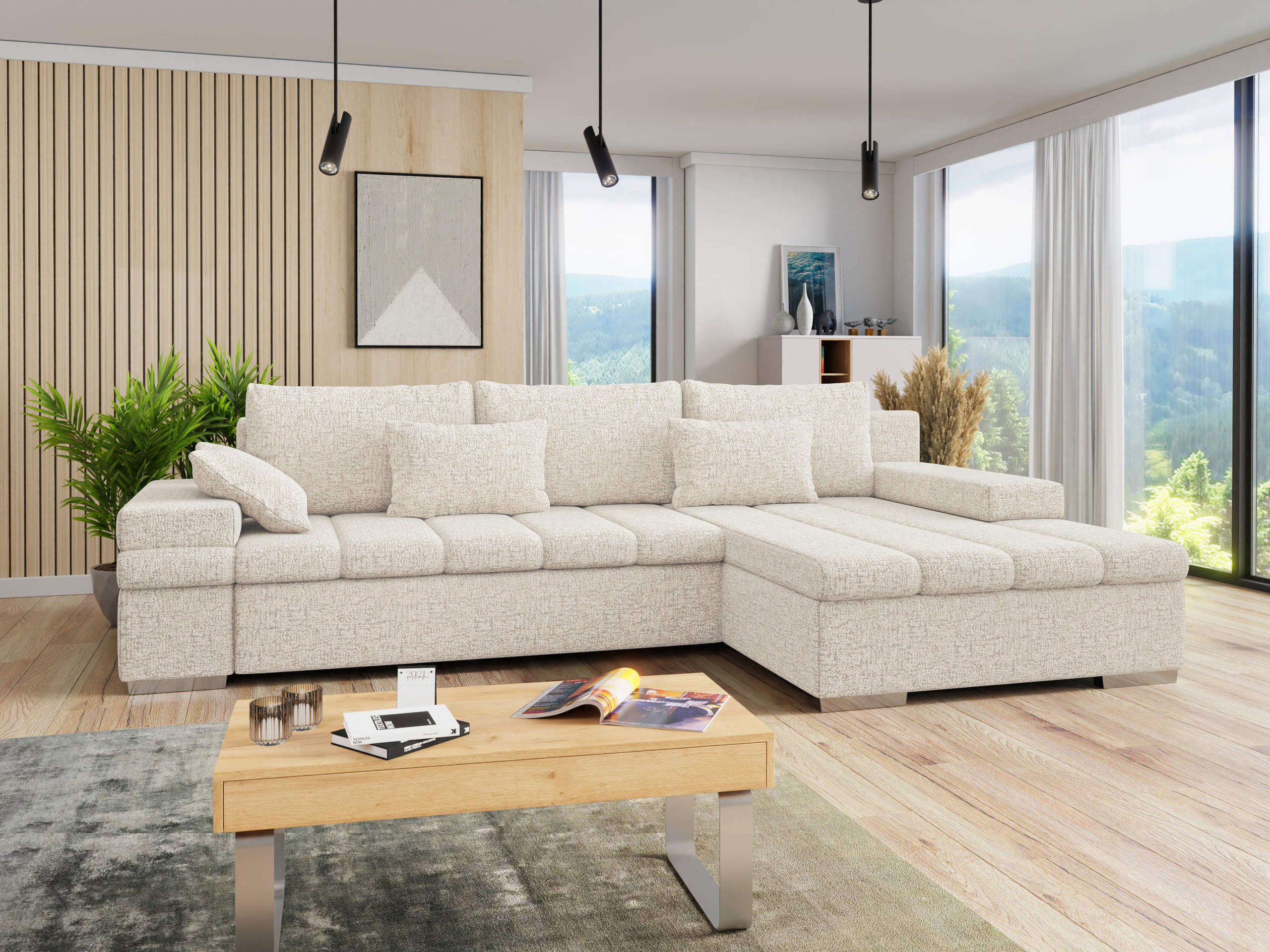 Ecksofa Comfivo Olivetum