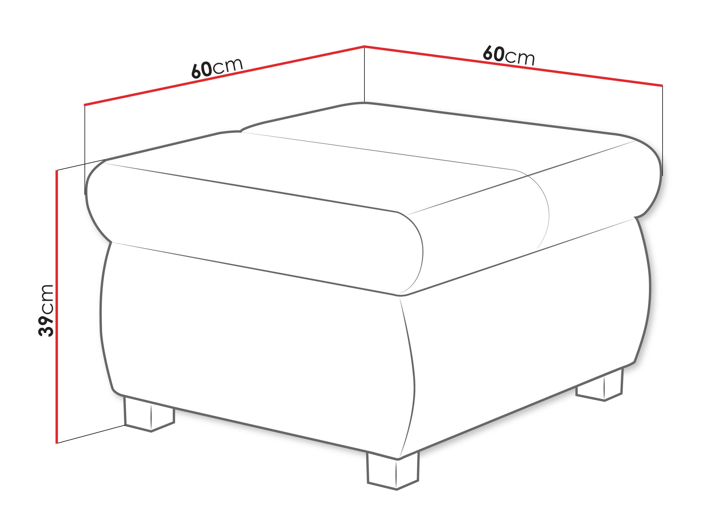 Hocker Comfivo Olivetum (Margo 227.09)