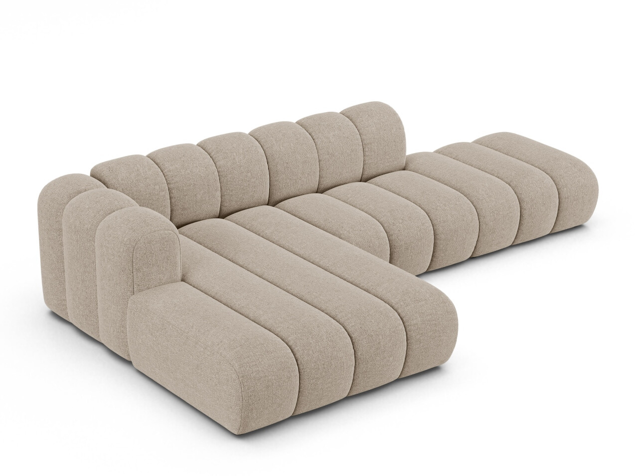 Modulares Ecksofa Cirleve 105 (Eden 04 Beige)