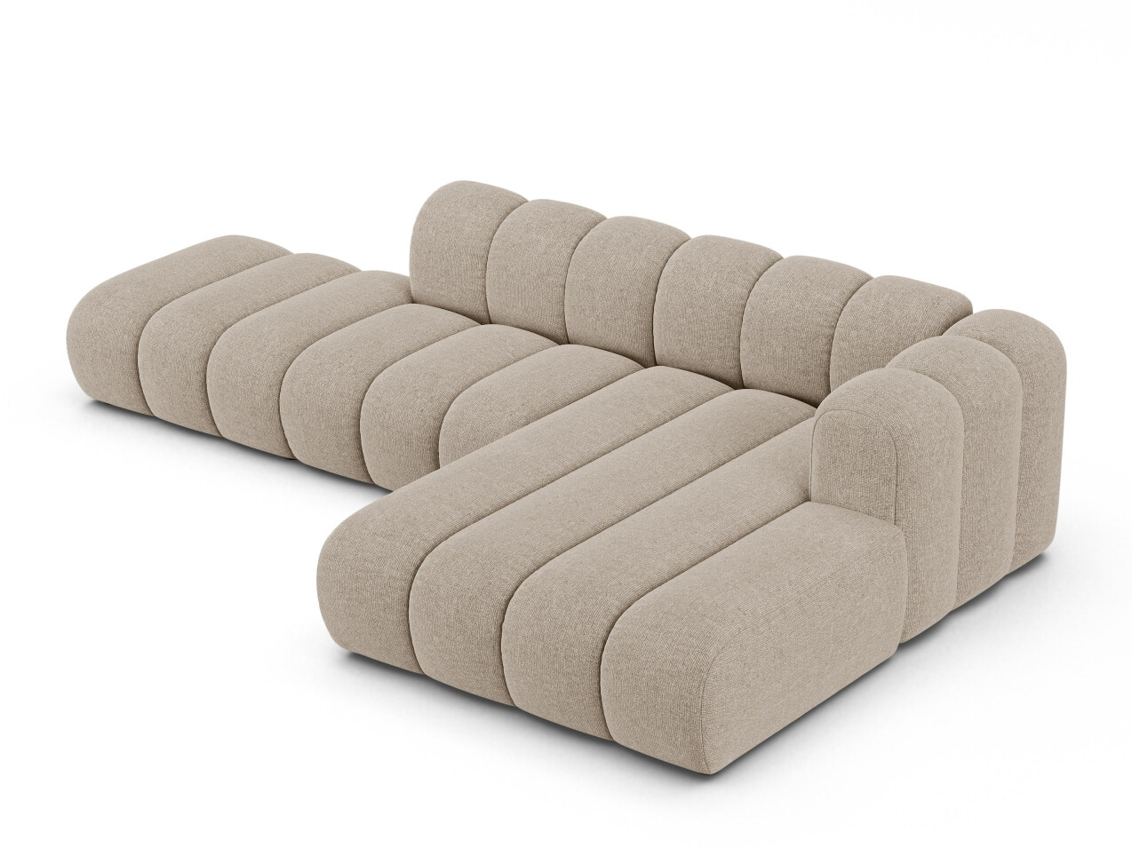 Modulares Ecksofa Cirleve 105 (Eden 04 Beige)