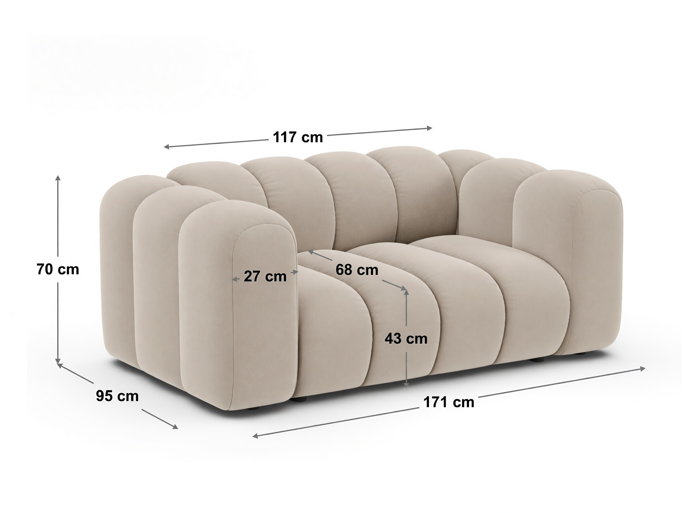 Sofa Cirleve 111 (Eden 18)
