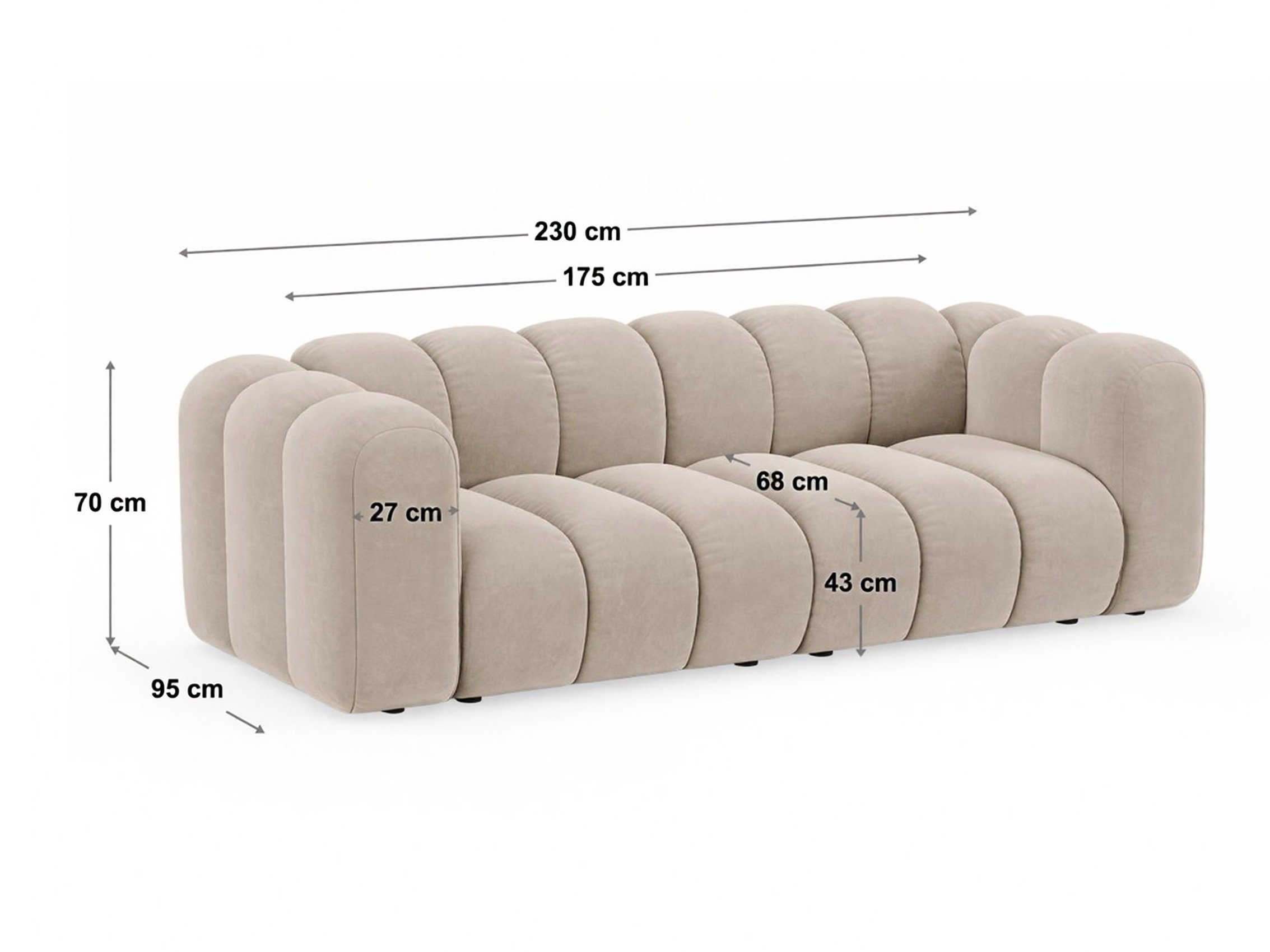 Sofa Cirleve 103 (Venus 2928)