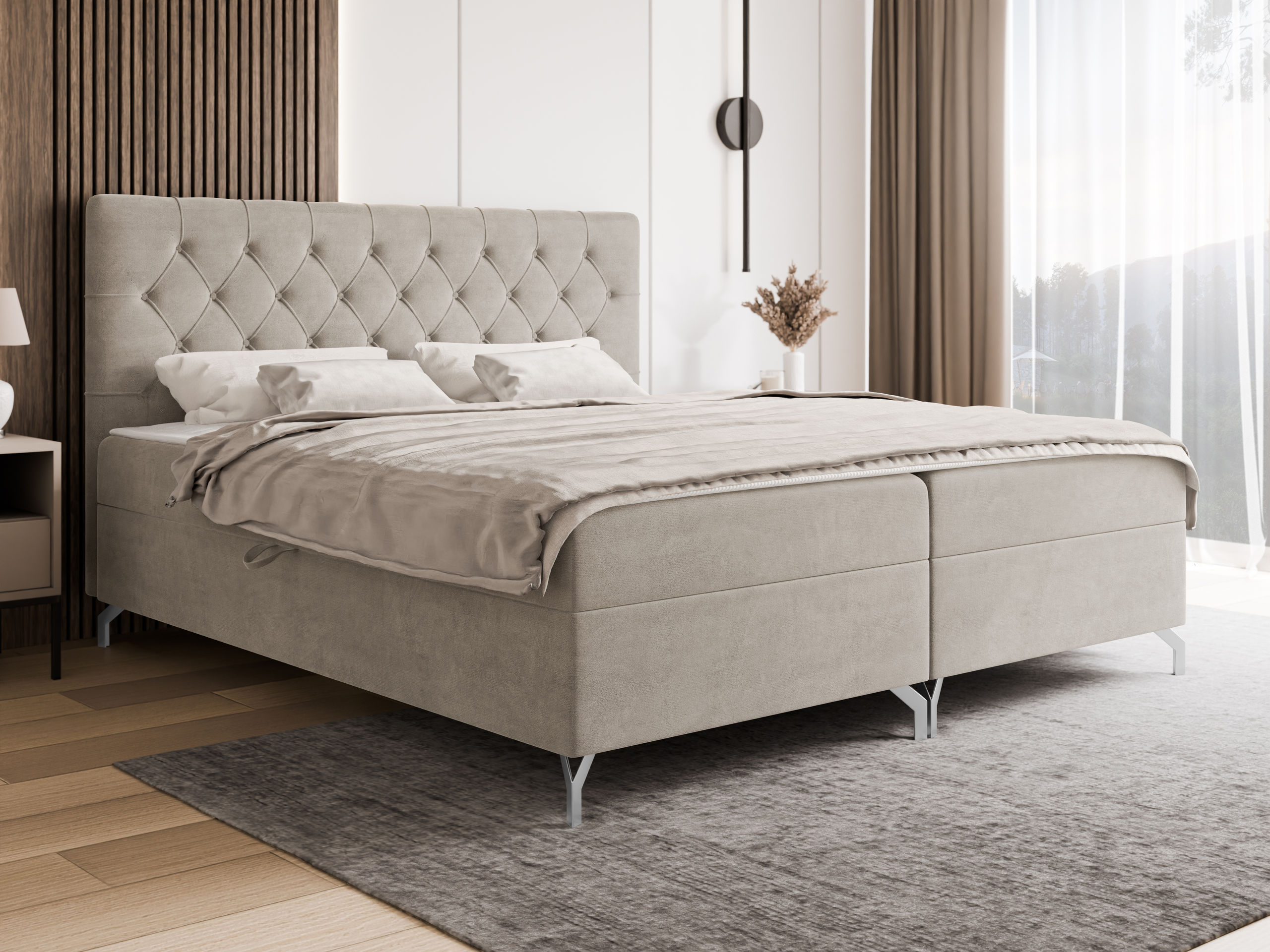 Boxspringbett Baltimore 204 (Fresh 01)