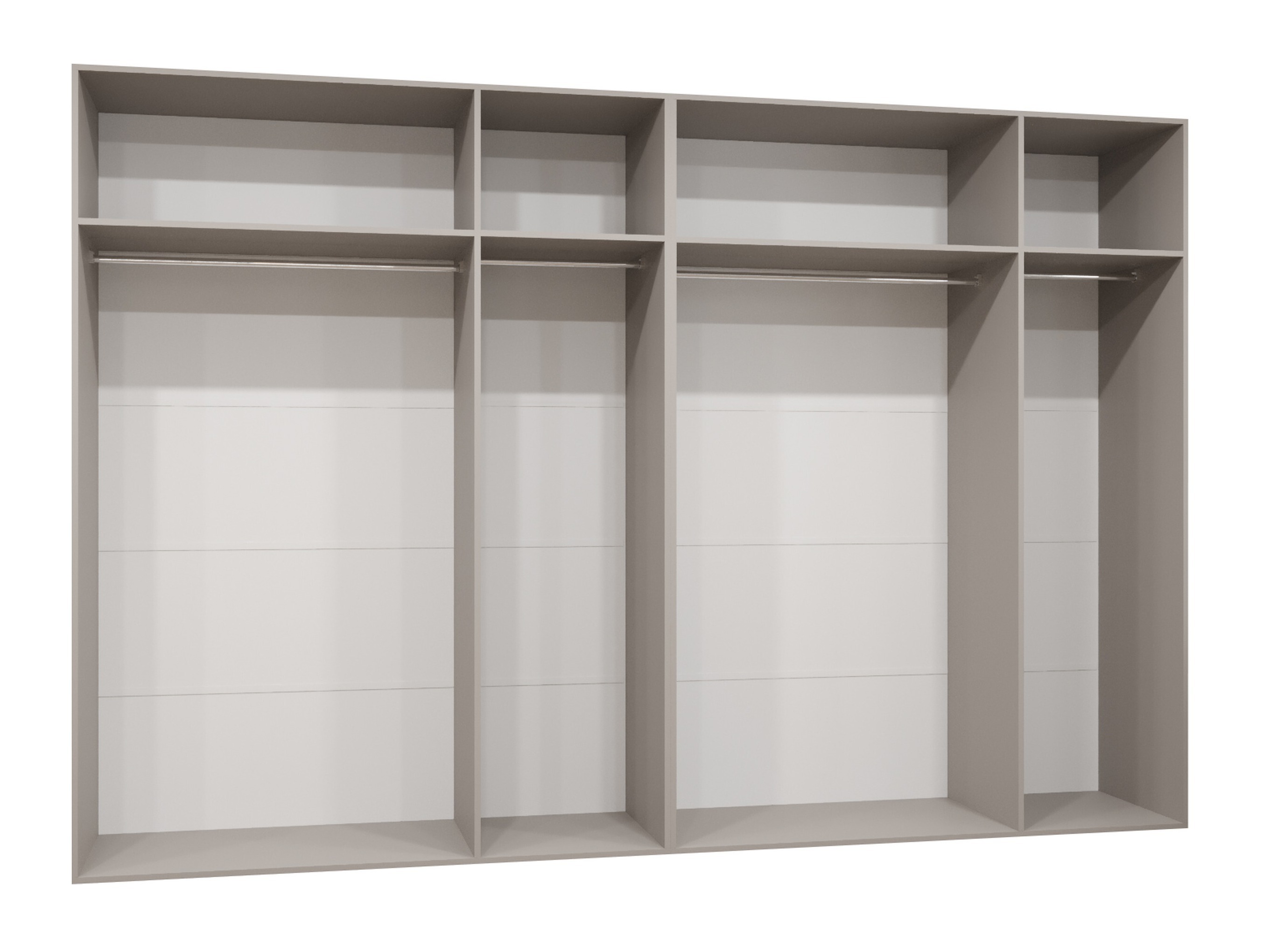 Kleiderschrank Hartford 607 (Weiss)