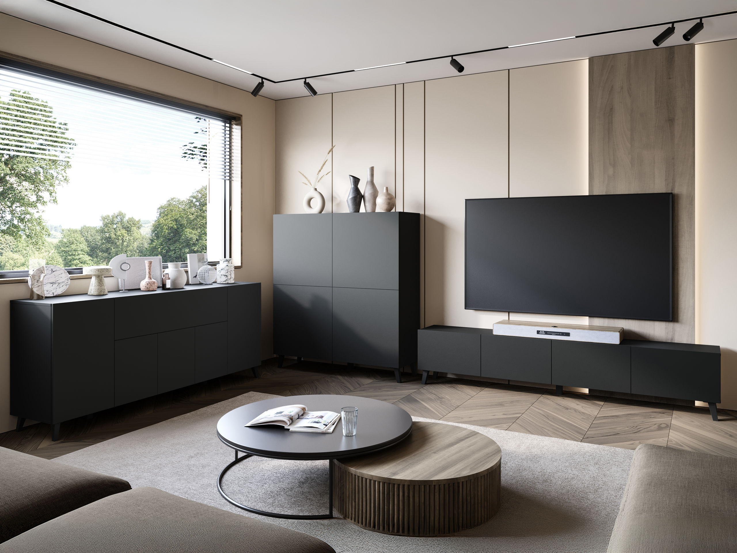 Sideboard Levtive 100 (Graphit)