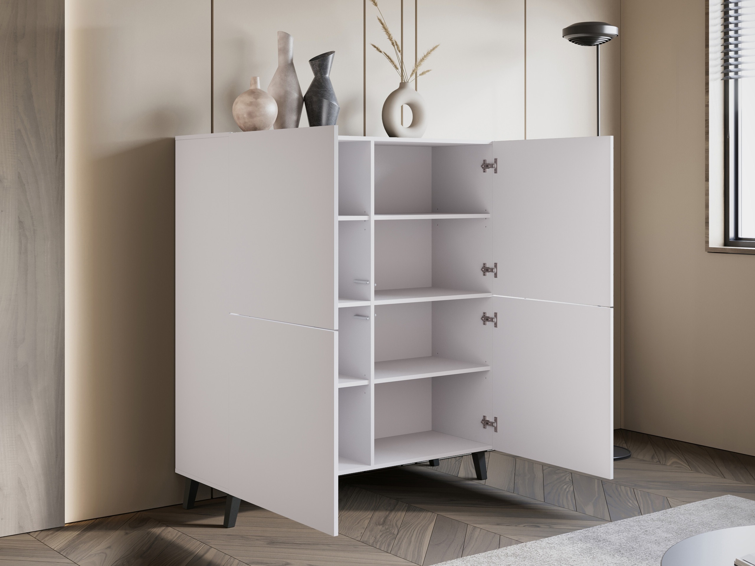 Sideboard Levtive 100 (Weiss)