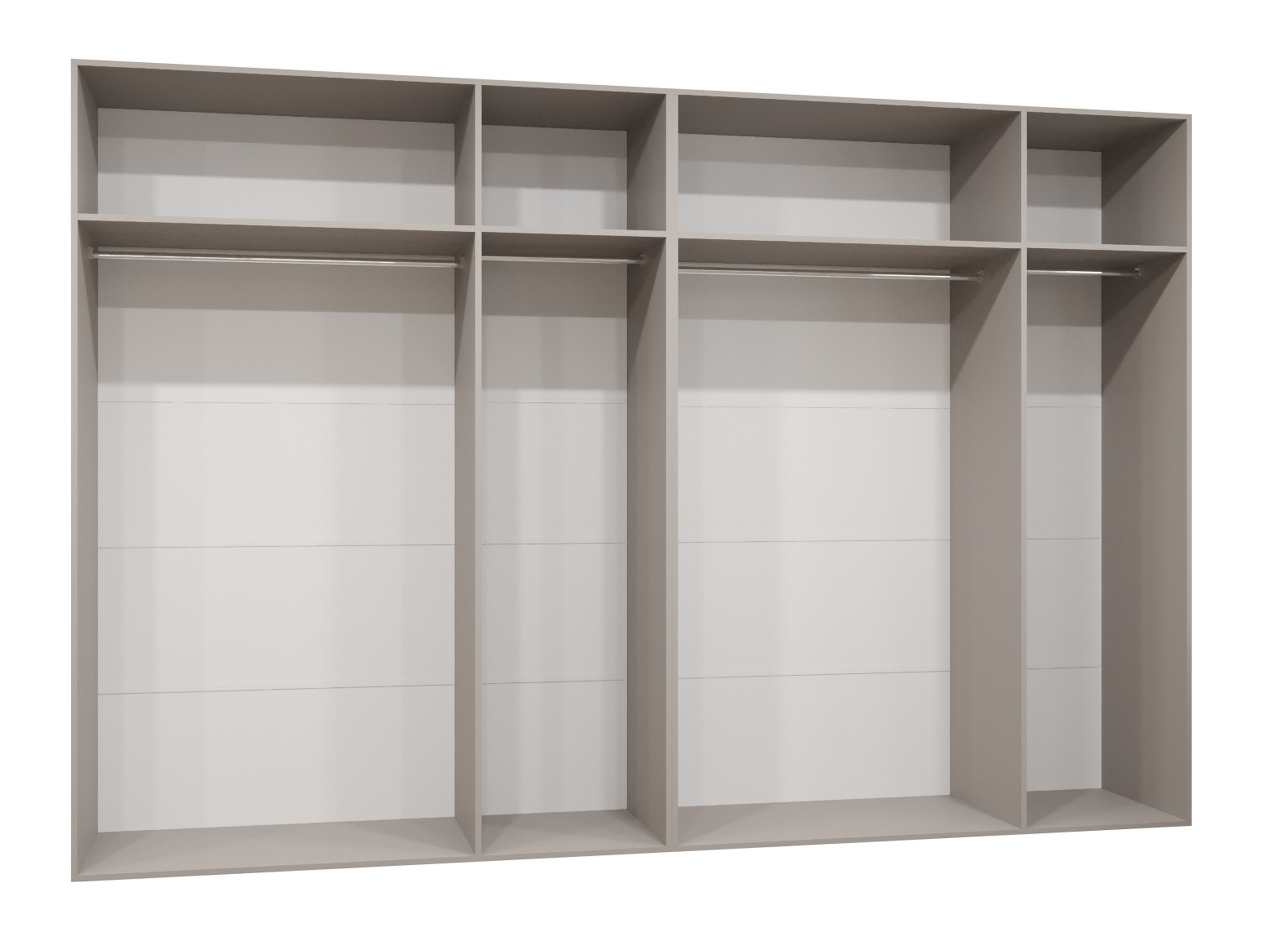 Kleiderschrank Hartford 632 (Weiss)