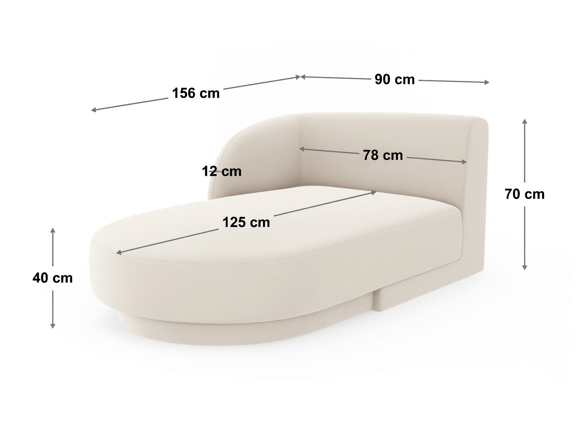 Modulare Sitzgruppe Tivlomi 116 (Bluvel 40)